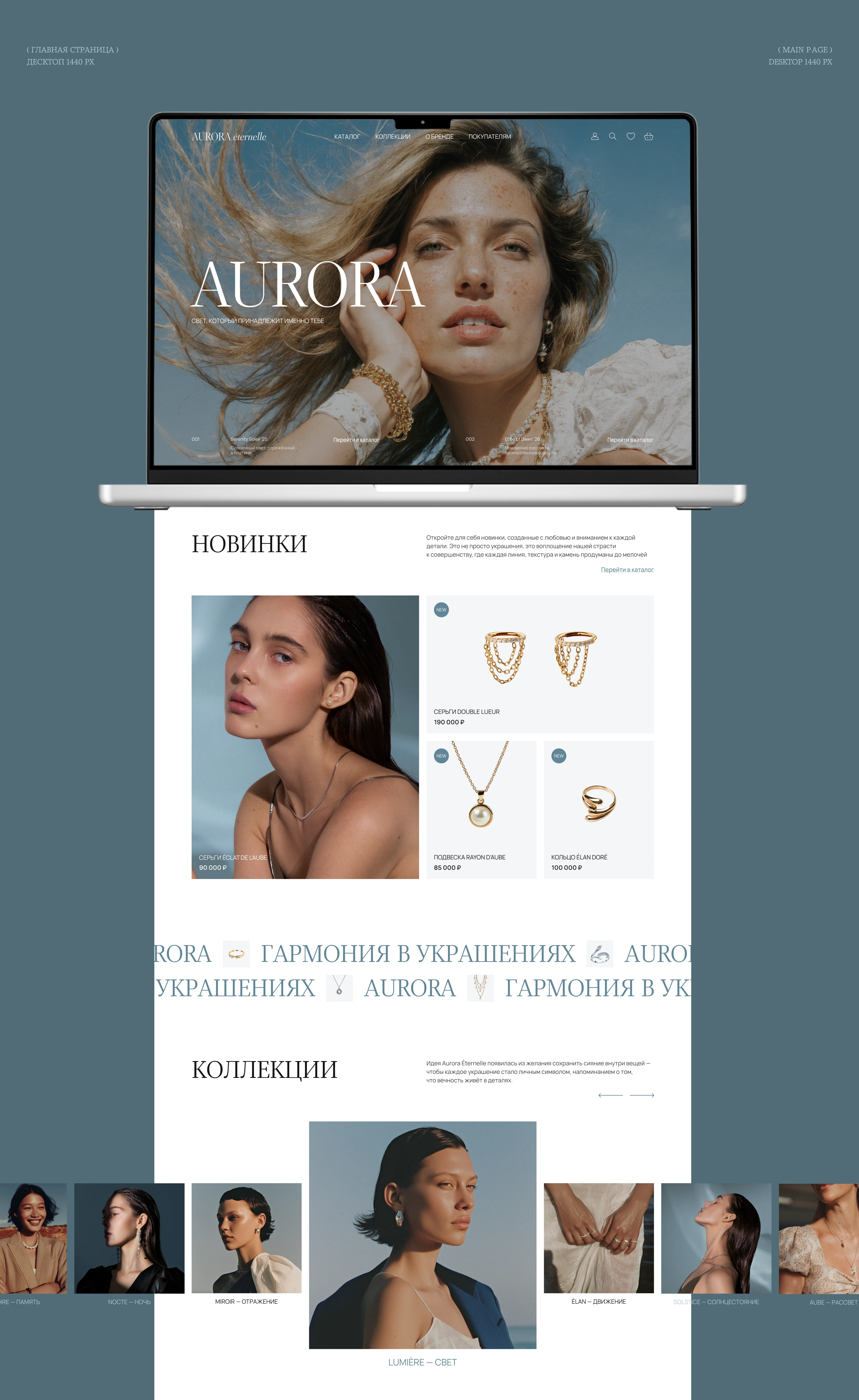 AURORA | E-Commerce — Изображение №6 — Интерфейсы на Dprofile