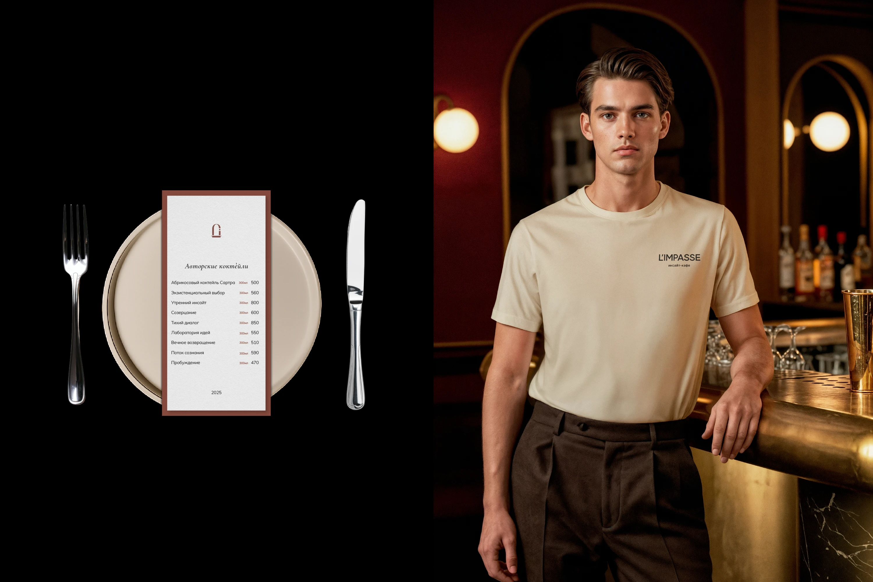 L'impasse | Identity for cafe — Изображение №11 — Брендинг на Dprofile