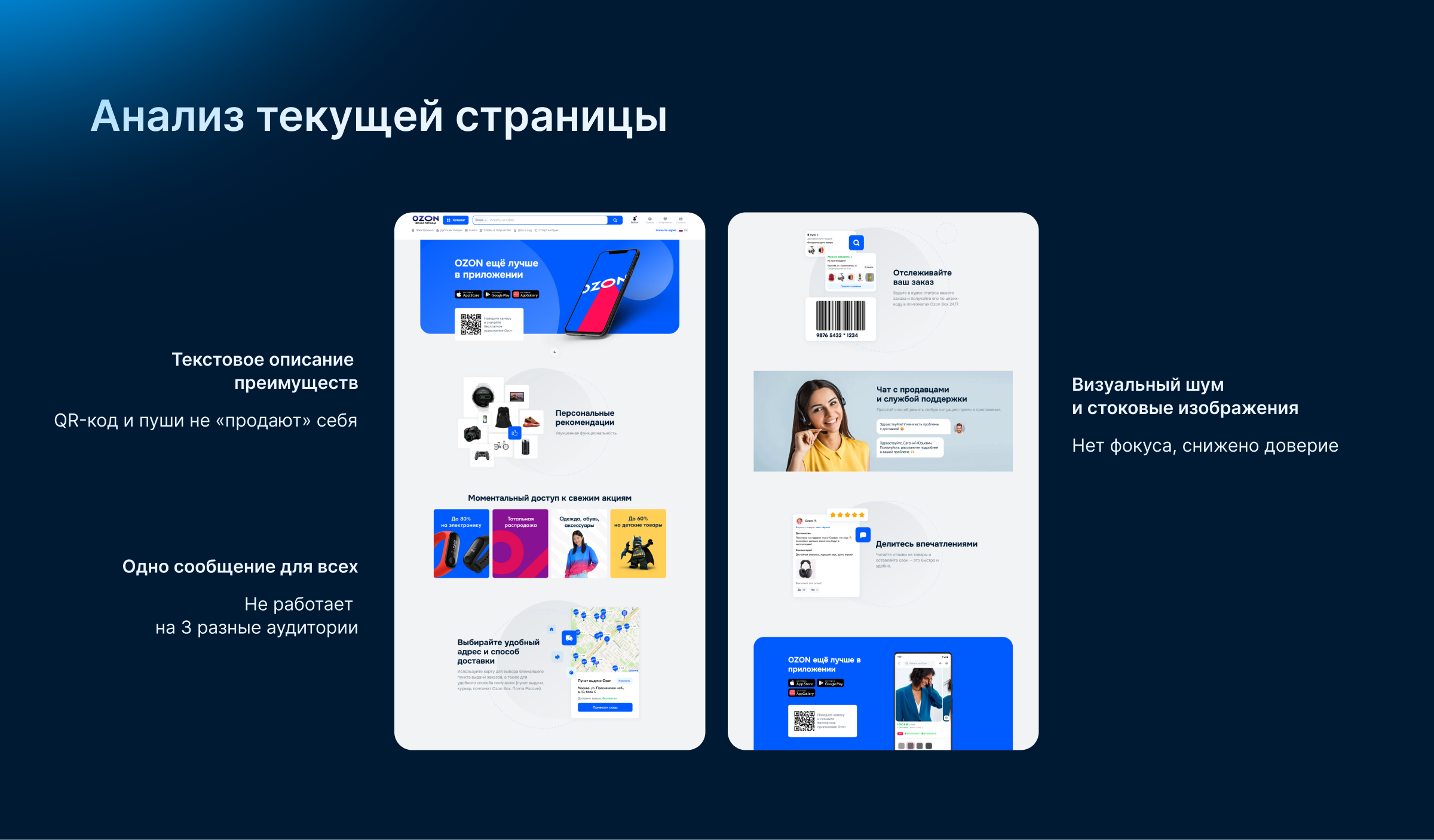 Редизайн Промо-страницы Ozon — Изображение №4 — Интерфейсы на Dprofile