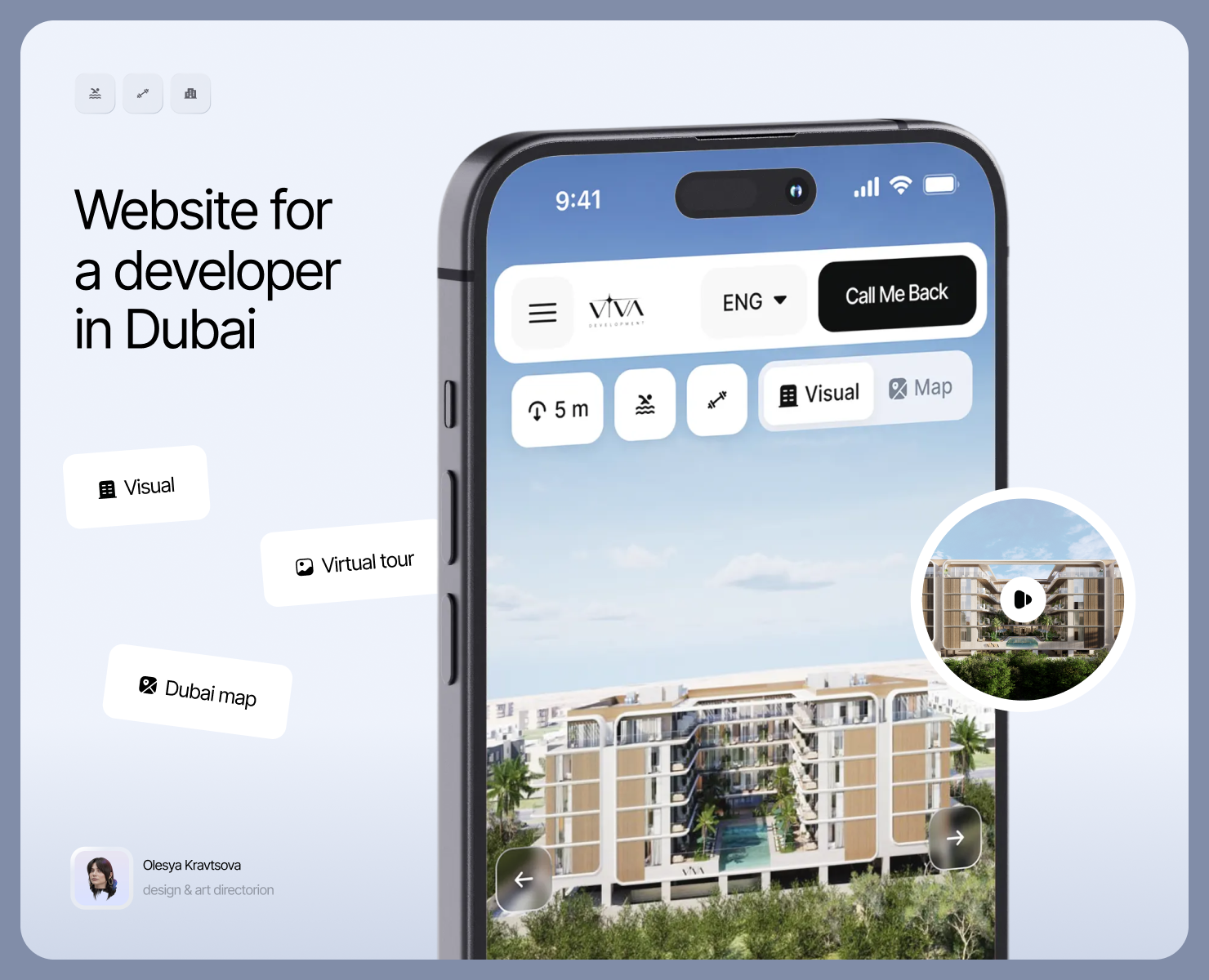 Developer's website на Dprofile