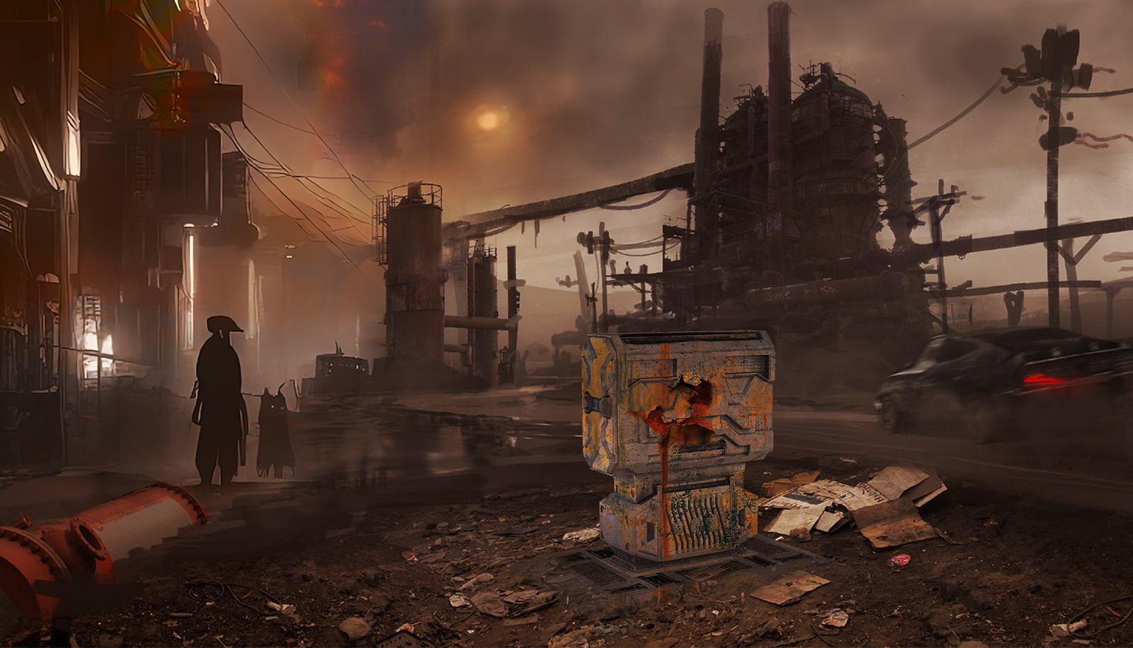 Китбаш с анимацией: Photoshop + нейросеть Grok — Изображение №1 — Графика, Анимация на Dprofile