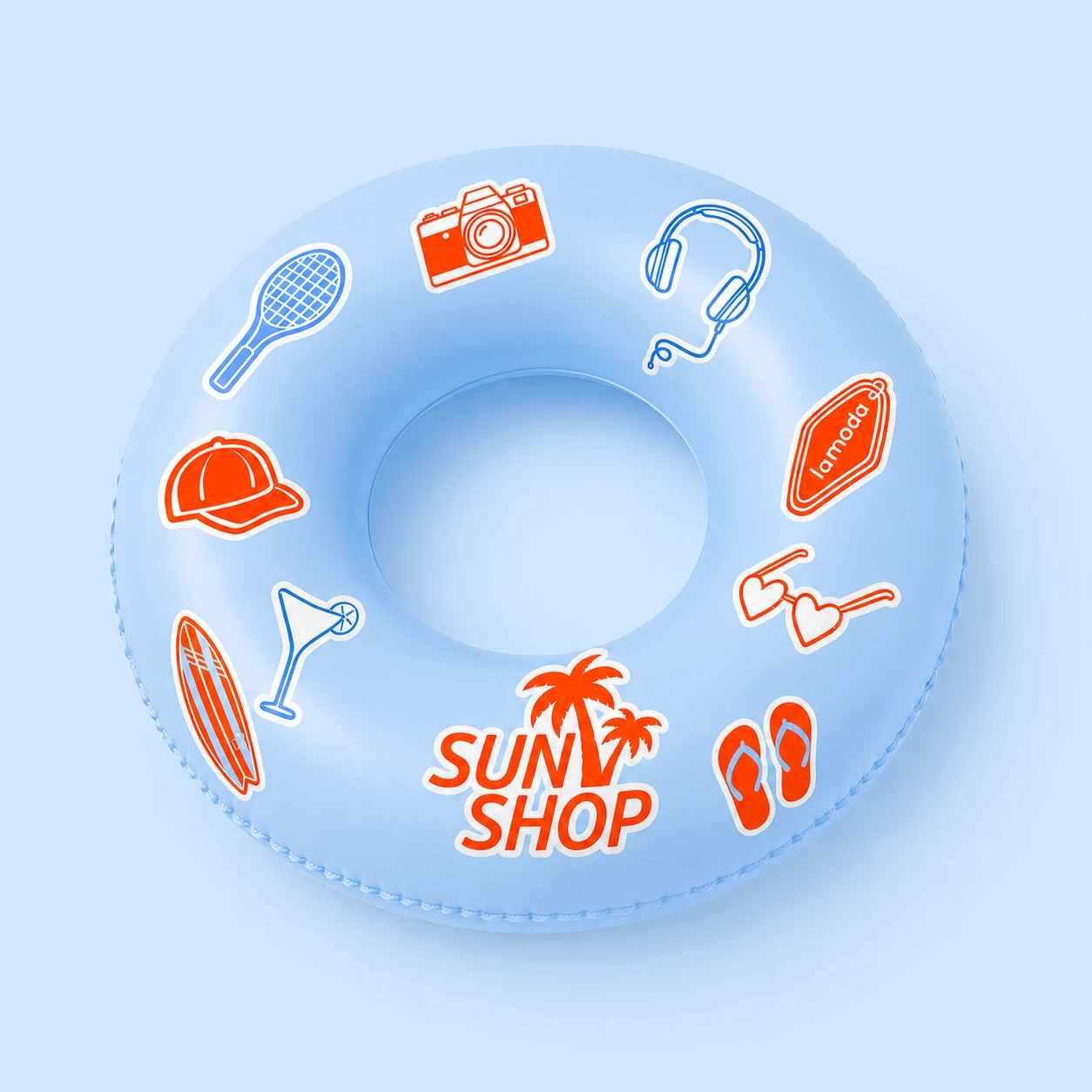 Концепция для летней коллекции Lamoda — Sunshop. — Изображение №13 — Брендинг, Графика на Dprofile