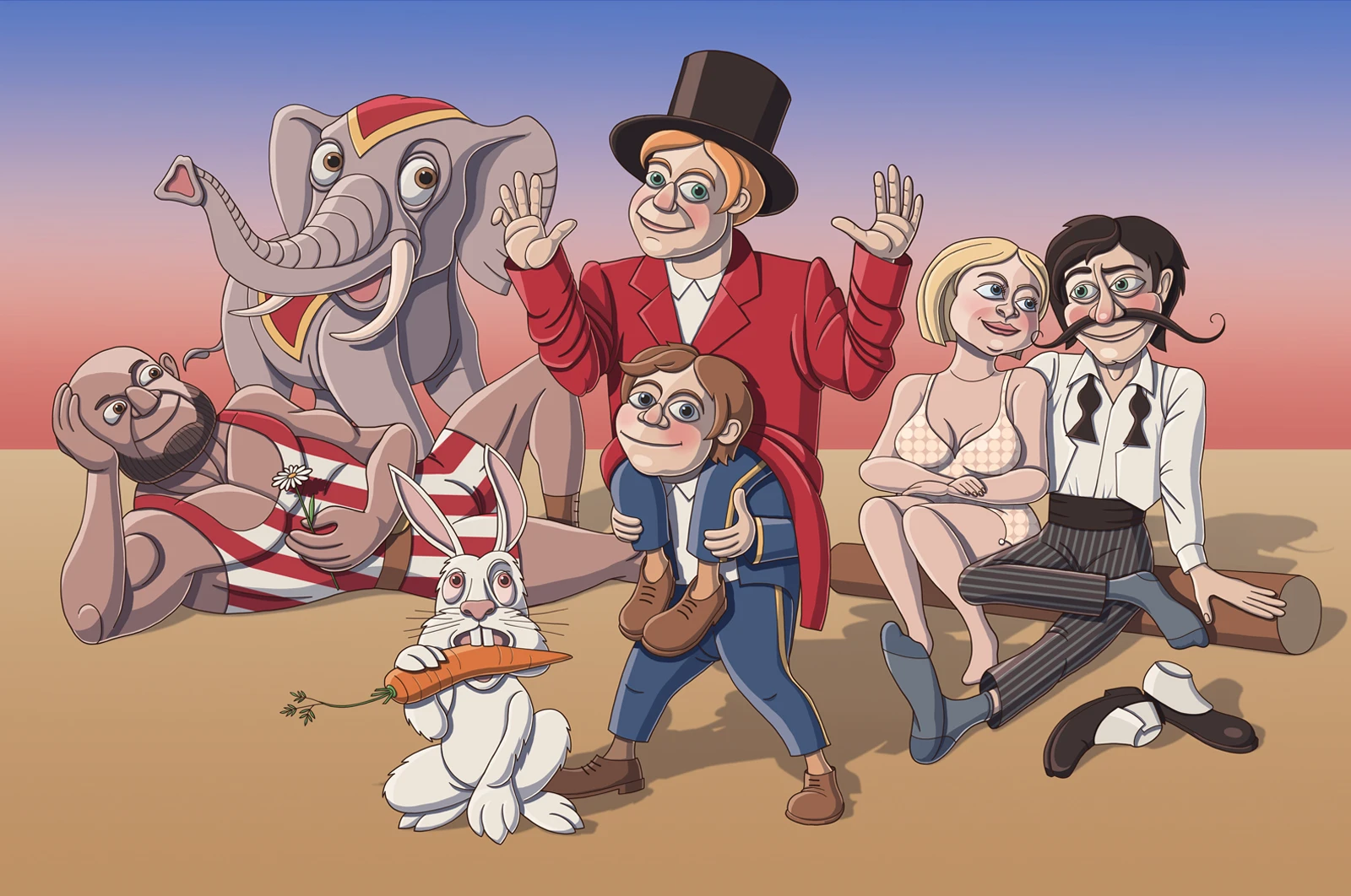 Circus. The Art of Magic. Иллюстрация.. — Изображение №10 — Иллюстрация на Dprofile
