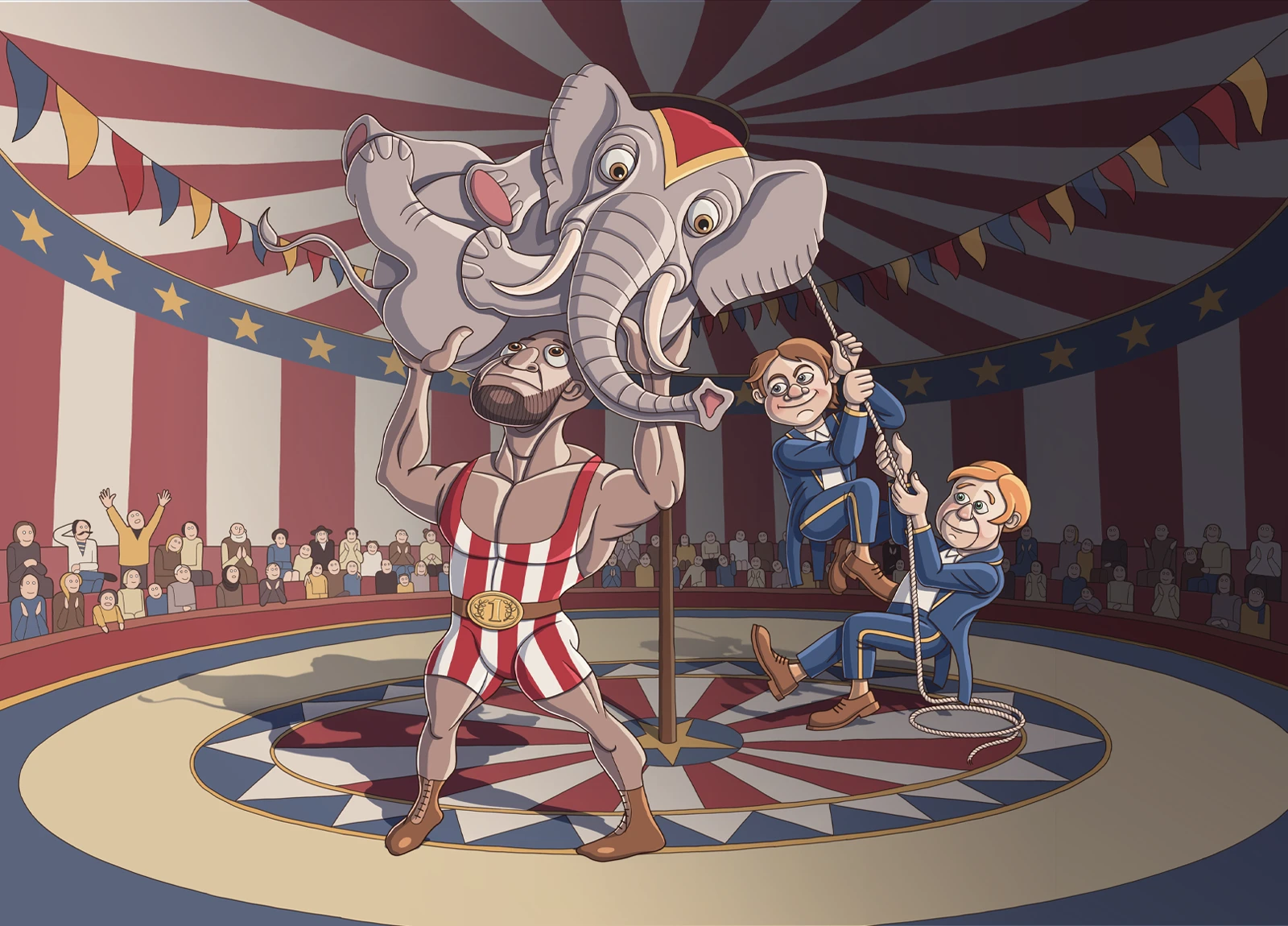 Circus. The Art of Magic. Иллюстрация.. — Изображение №6 — Иллюстрация на Dprofile