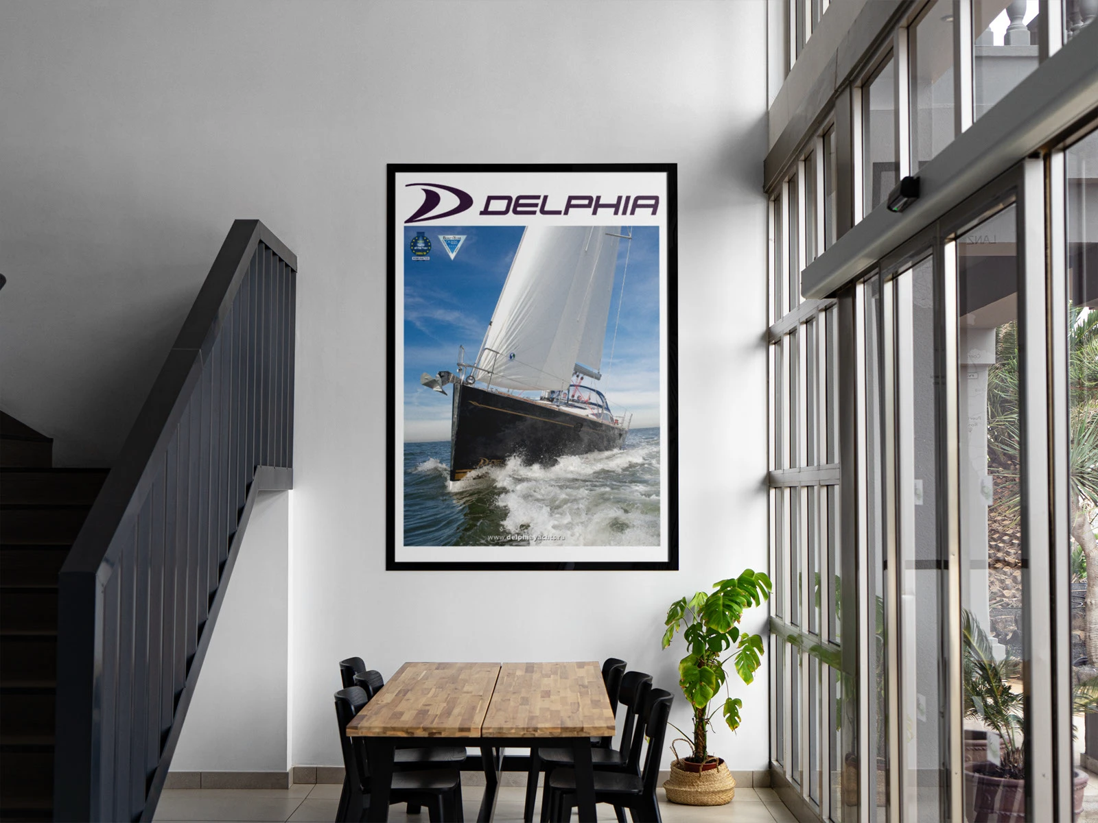 Delphia Yachts. Адаптация айдентики бренда. — Изображение №1 — Брендинг, Графика на Dprofile
