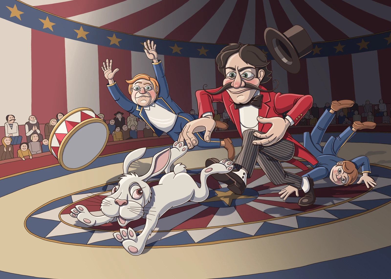 Circus. The Art of Magic. Иллюстрация.. — Изображение №4 — Иллюстрация на Dprofile