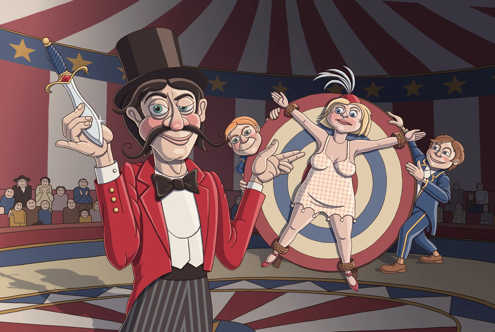 Circus. The Art of Magic. Иллюстрация.. — Изображение №8 — Иллюстрация на Dprofile