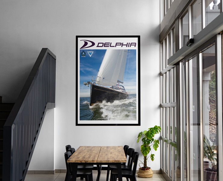 Delphia Yachts. Адаптация айдентики бренда. — Брендинг, Графика на Dprofile