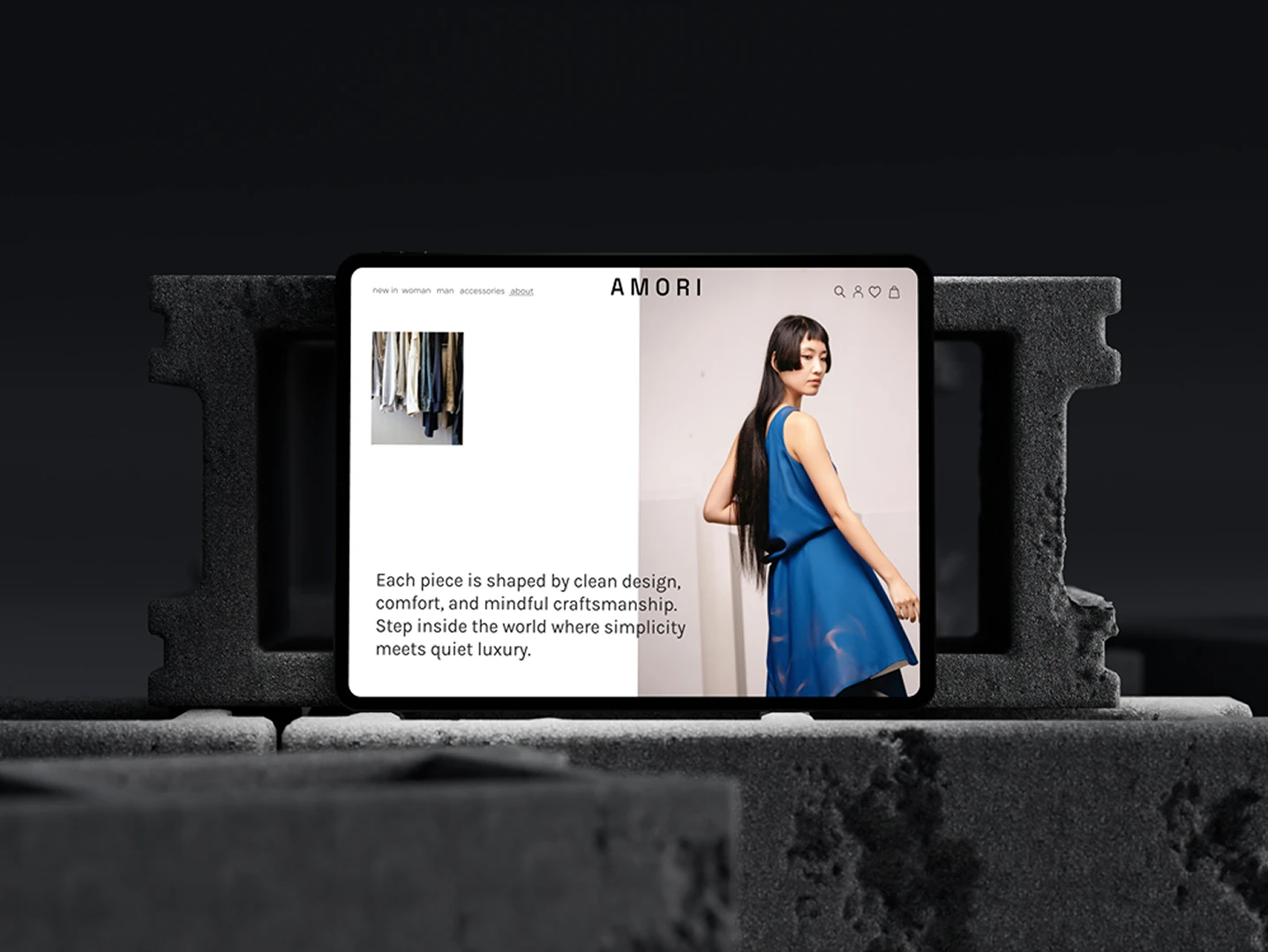 Минималистичный интернет-магазин одежды · UI/UX-концепт — Изображение №3 — Интерфейсы на Dprofile