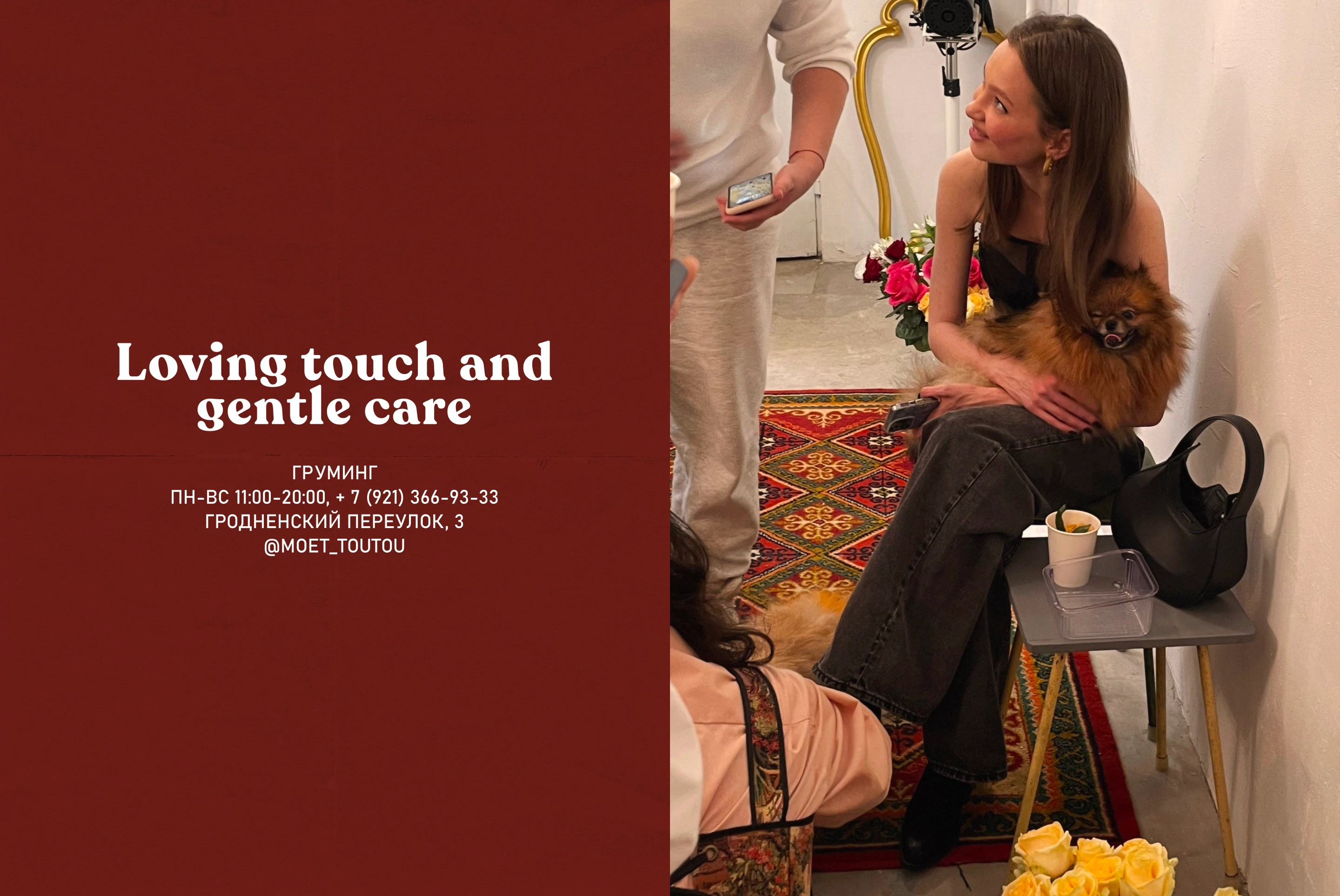 MOET & TOUTOU | Grooming salon — Изображение №12 — Брендинг на Dprofile