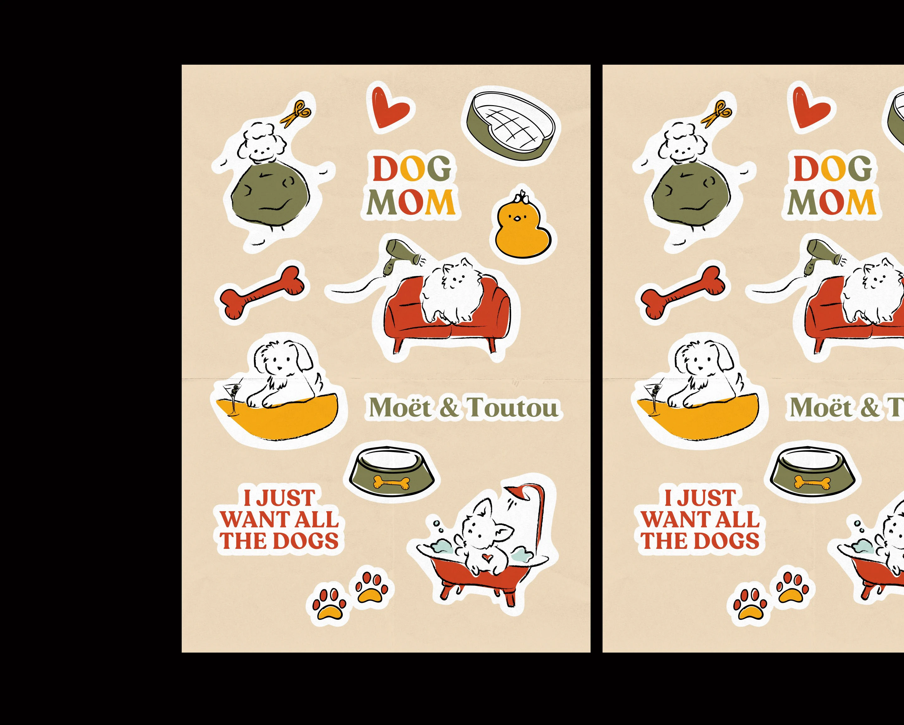 MOET & TOUTOU | Grooming salon — Изображение №13 — Брендинг на Dprofile