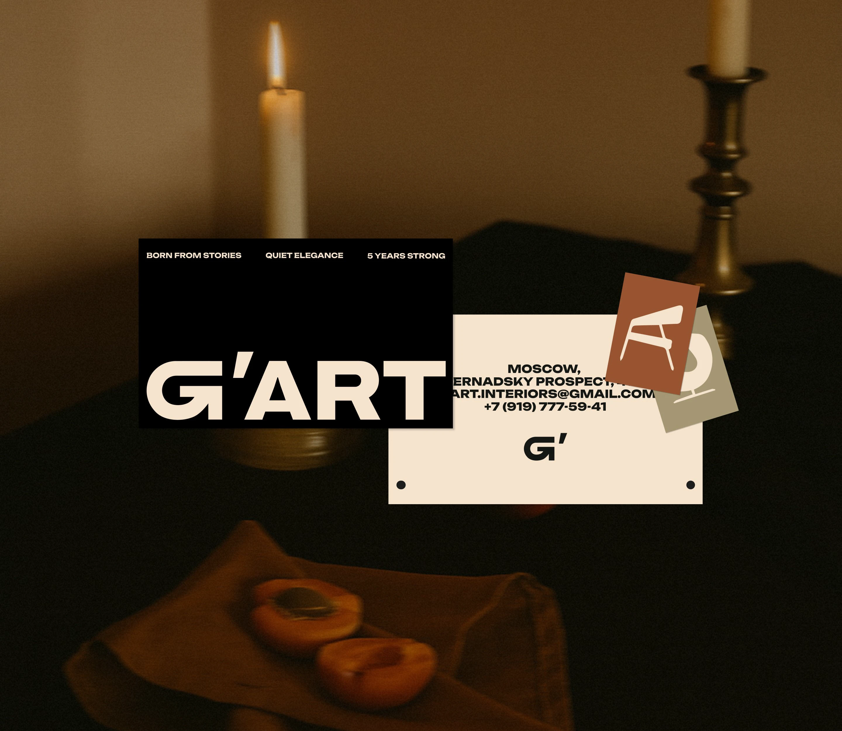 G’ART | Interior design — Изображение №2 — Брендинг, Графика на Dprofile
