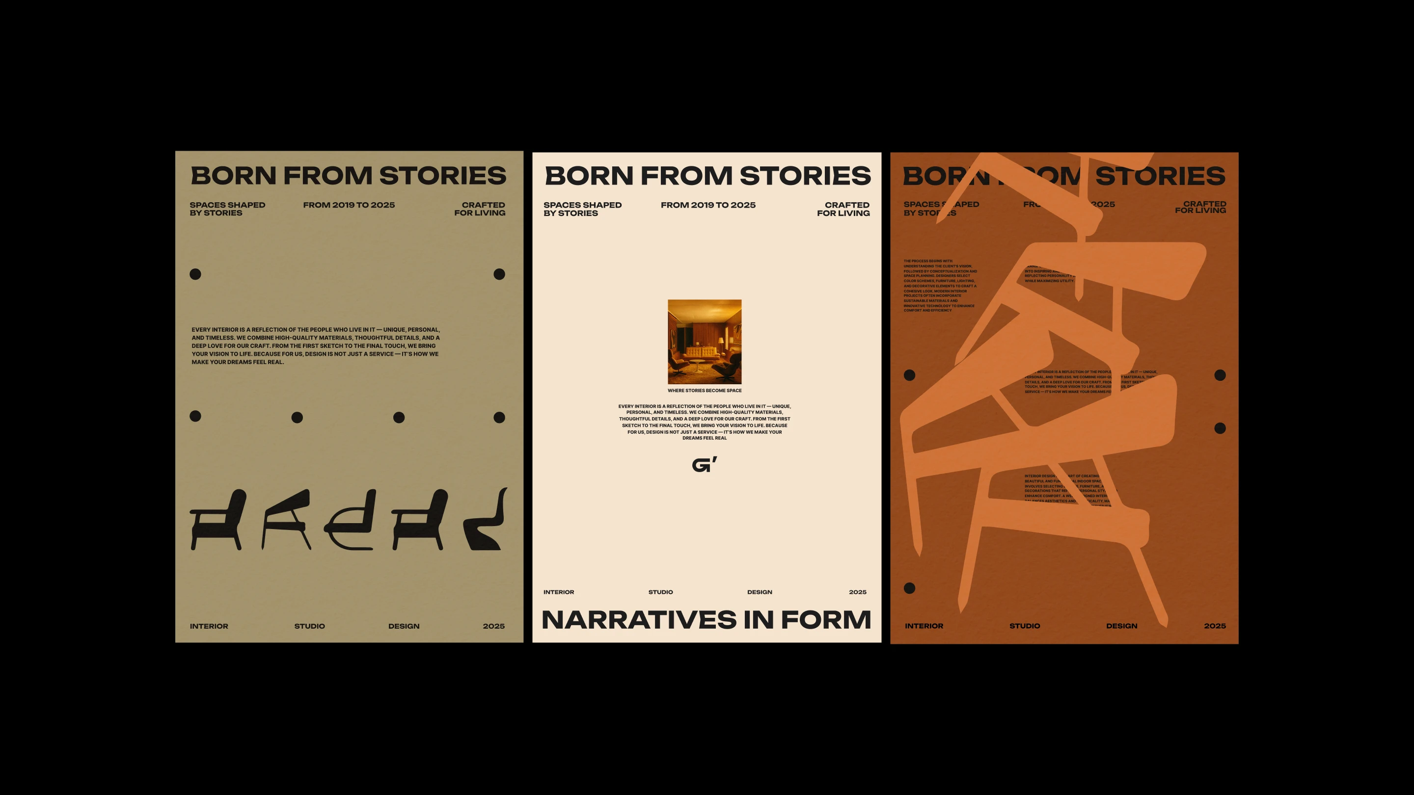 G’ART | Interior design — Изображение №6 — Брендинг, Графика на Dprofile