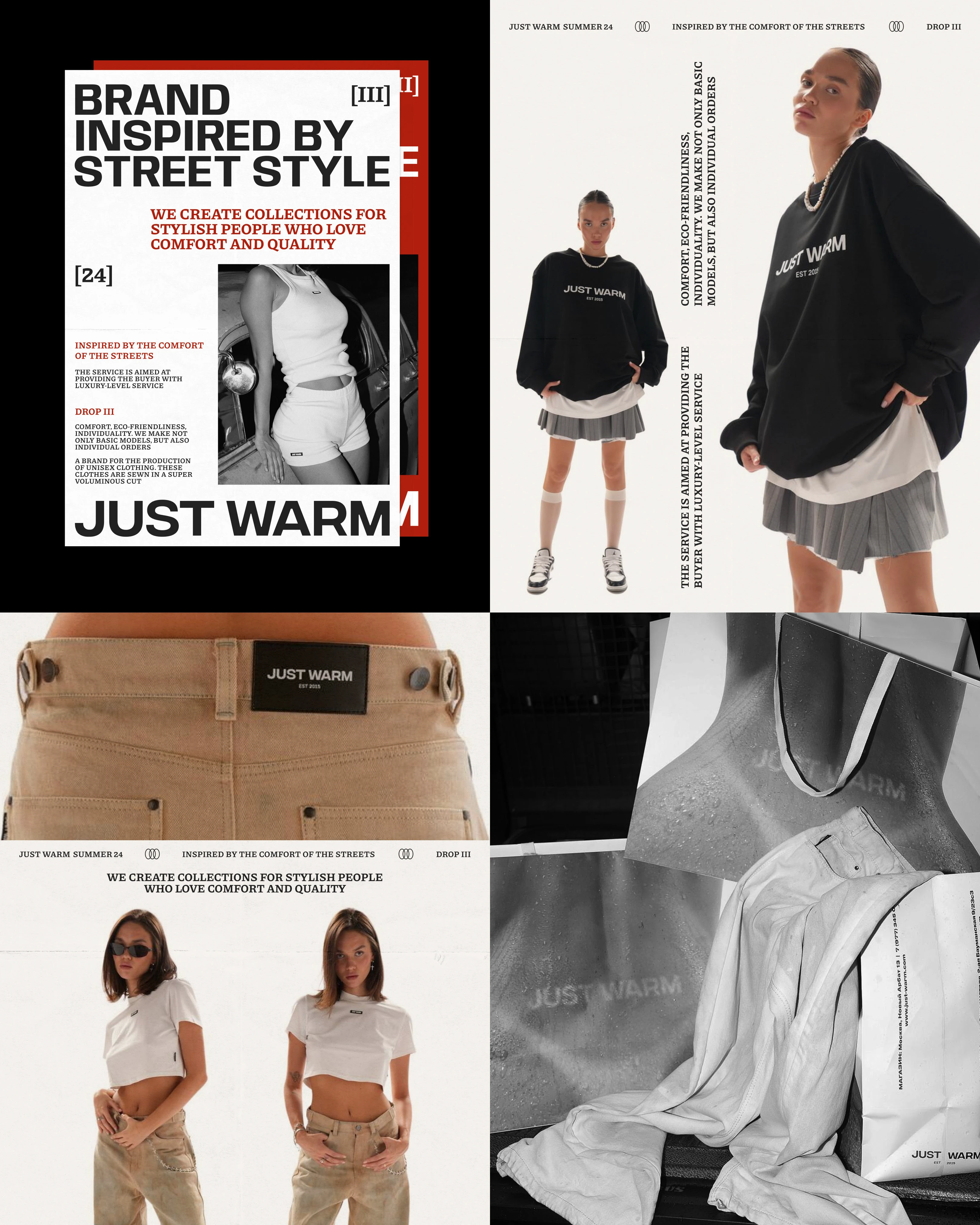 JUST WARM | Brand clothing — Изображение №6 — Брендинг на Dprofile