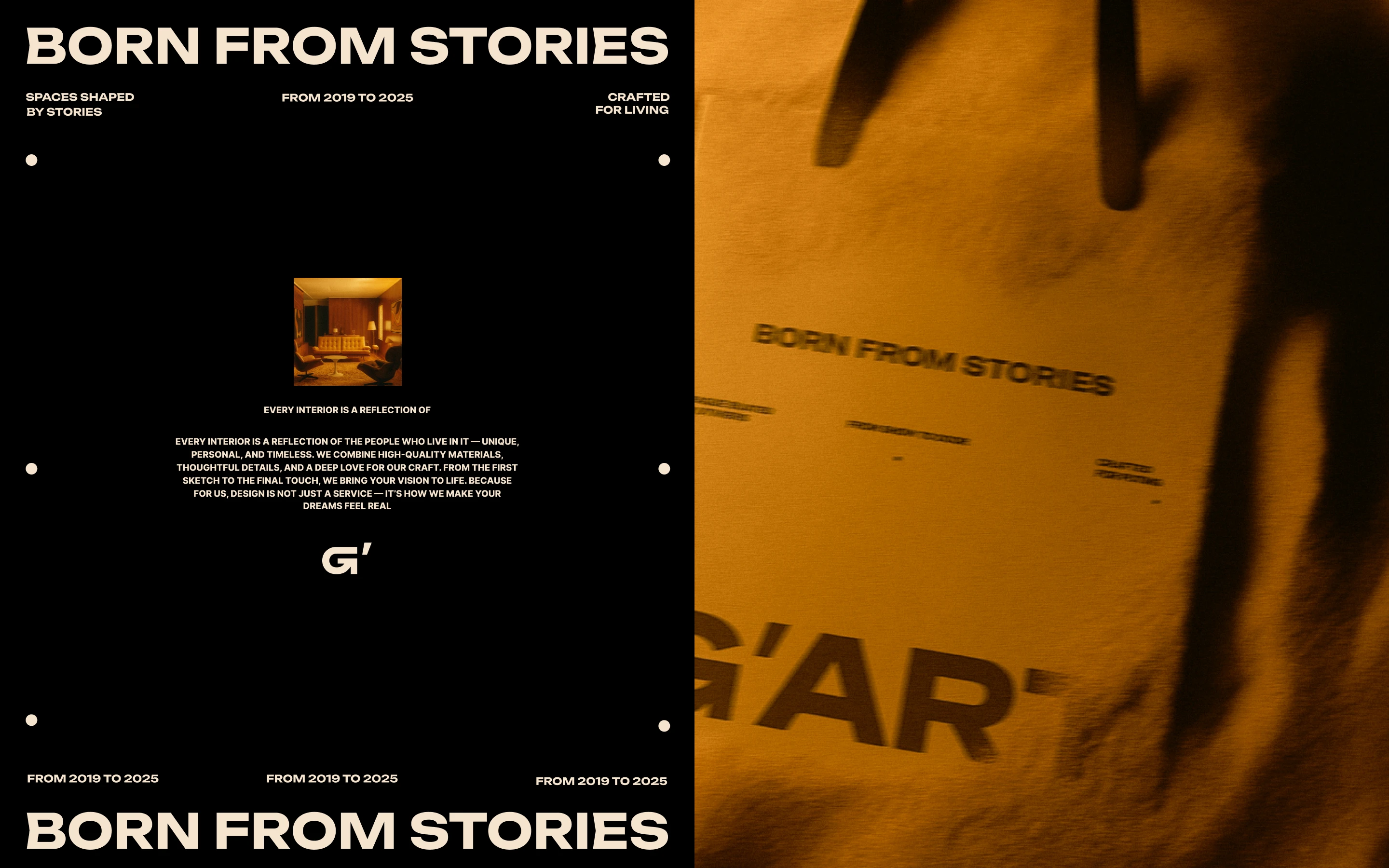 G’ART | Interior design — Изображение №12 — Брендинг, Графика на Dprofile