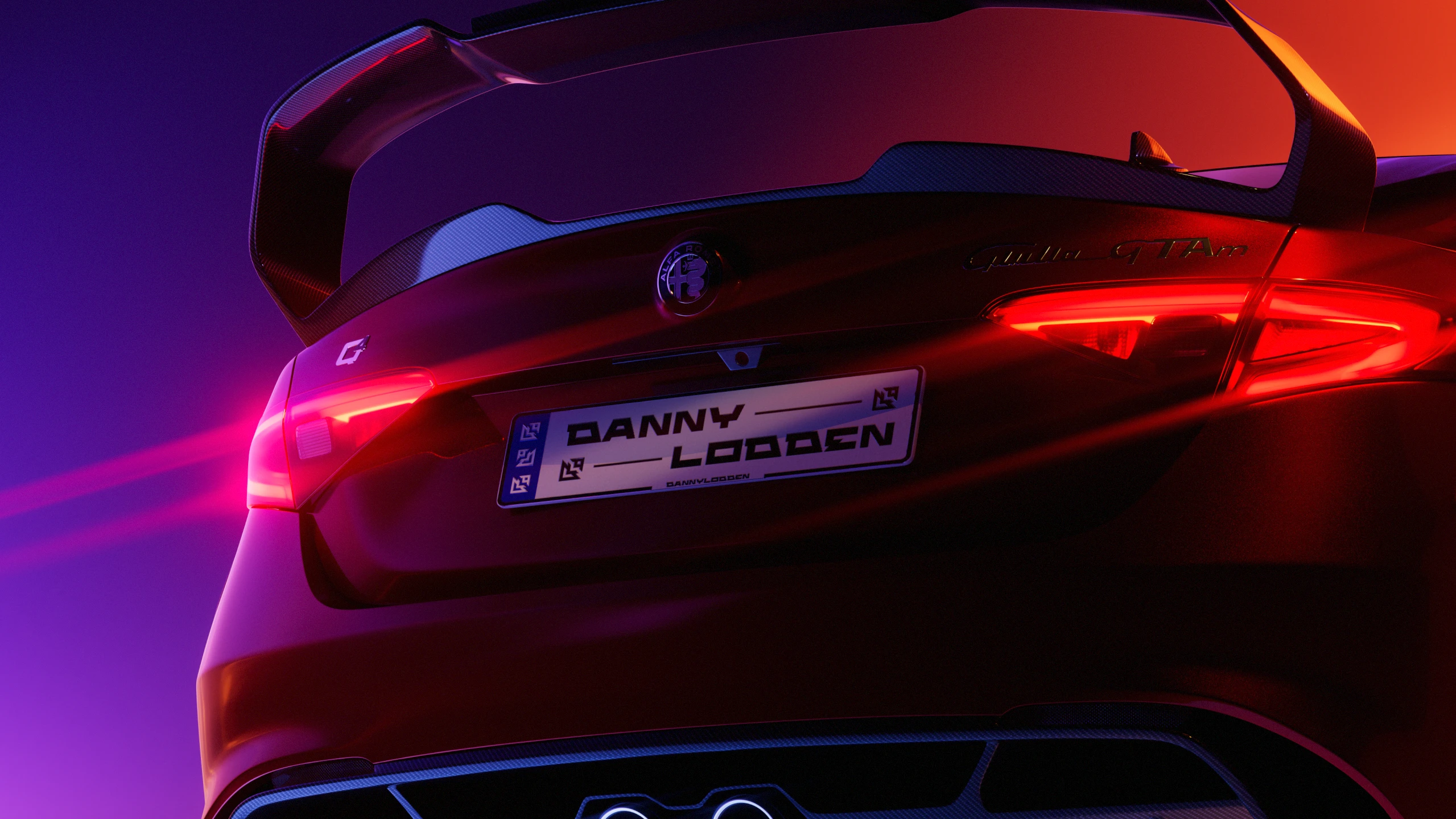 Alfa Romeo Giulia GTAm Quadrifoglio — Изображение №7 — Иллюстрация, 3D на Dprofile