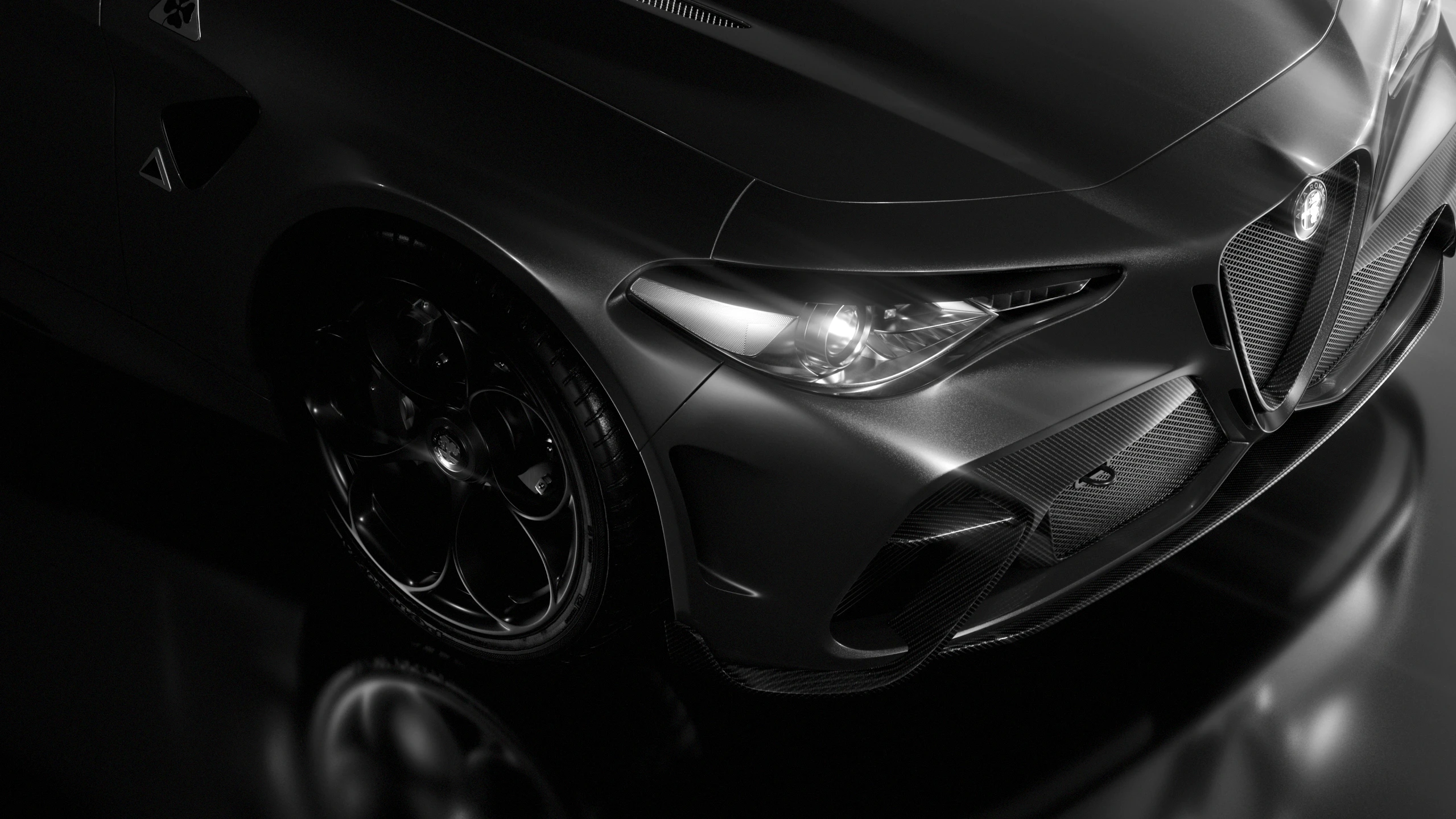 Alfa Romeo Giulia GTAm Quadrifoglio — Изображение №10 — Иллюстрация, 3D на Dprofile