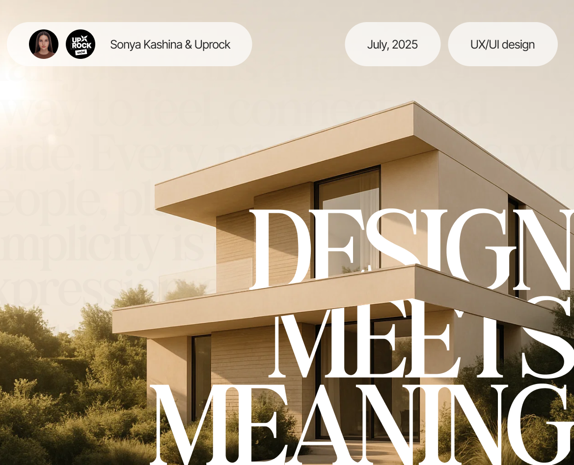 Architectural bureau | Corporate Website — Интерфейсы на Dprofile