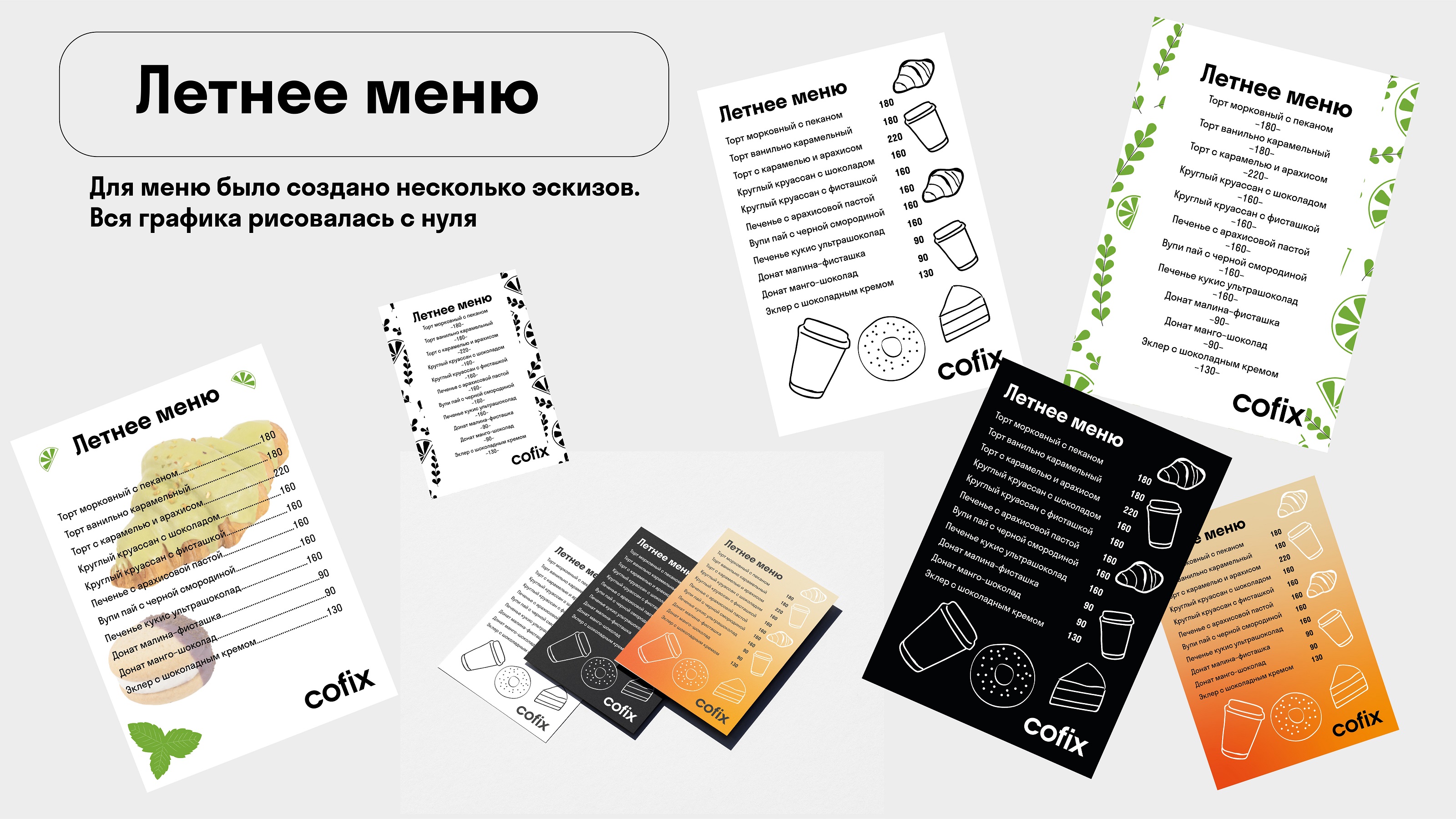 Cofix-учебный проект — Изображение №4 — Брендинг, Графика на Dprofile