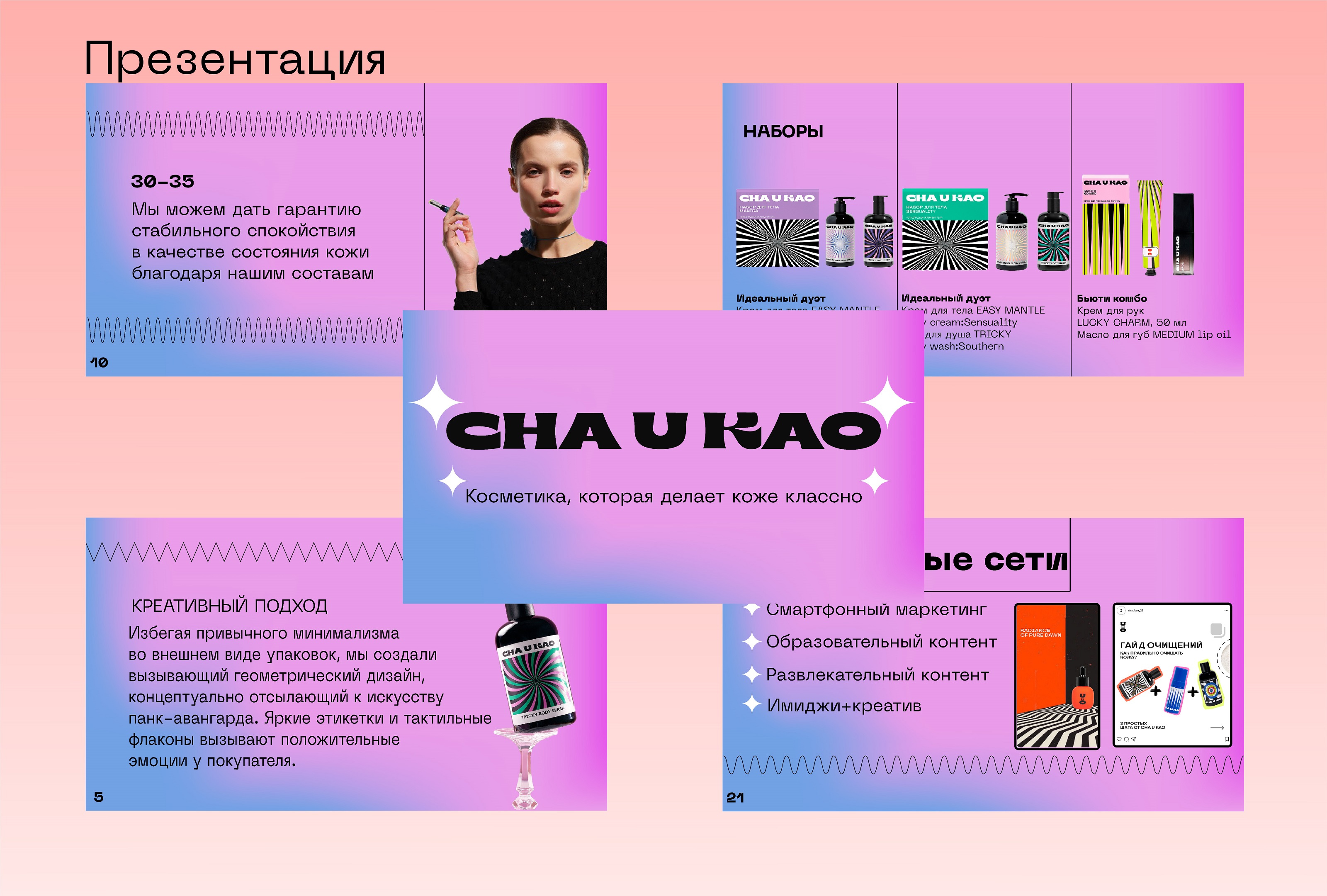 Cha u kao - учебный проект для бренда — Изображение №13 — Брендинг, Графика на Dprofile