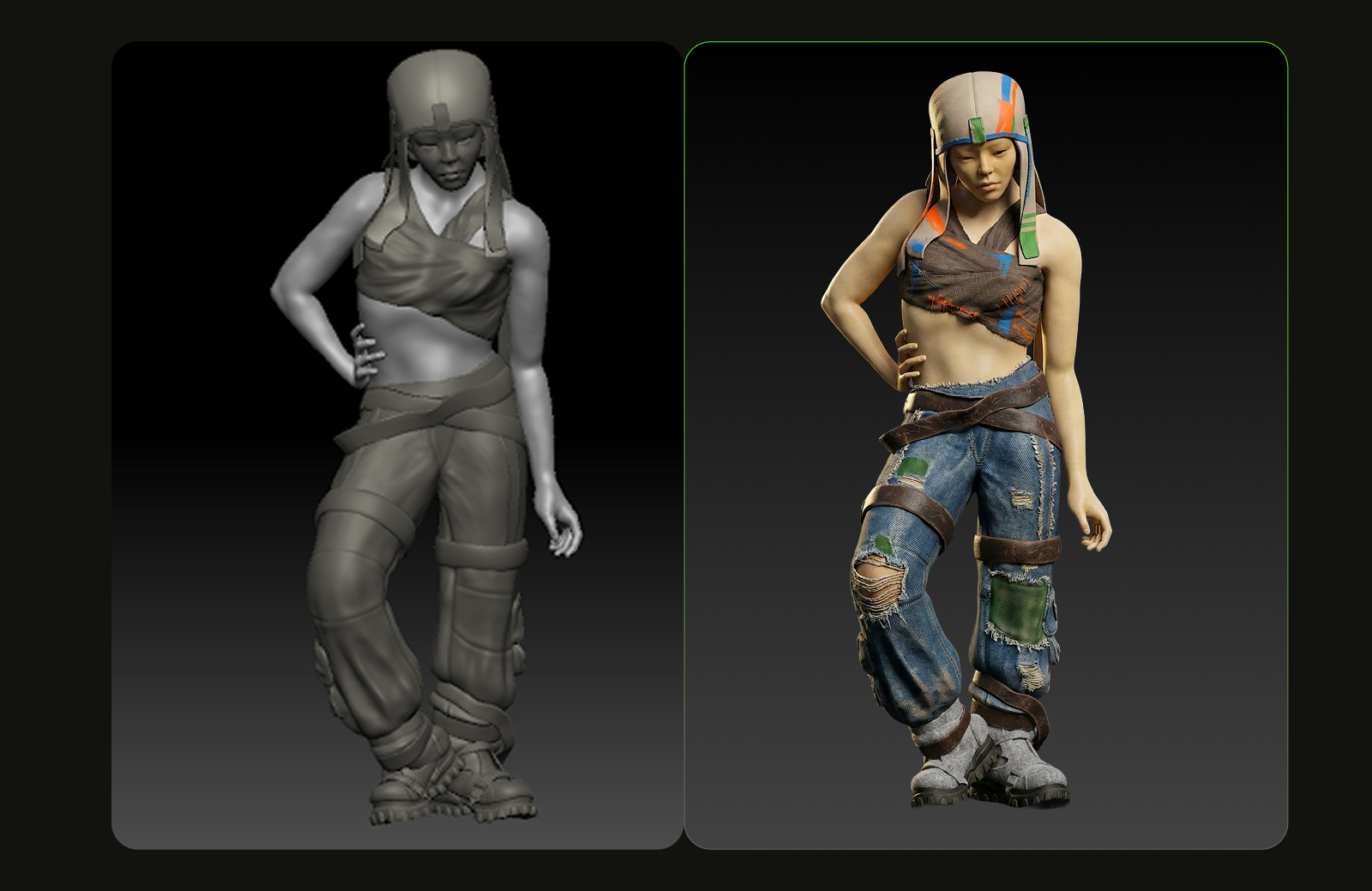 3d Character Prototype Design — Изображение №2 — Иллюстрация, 3D на Dprofile