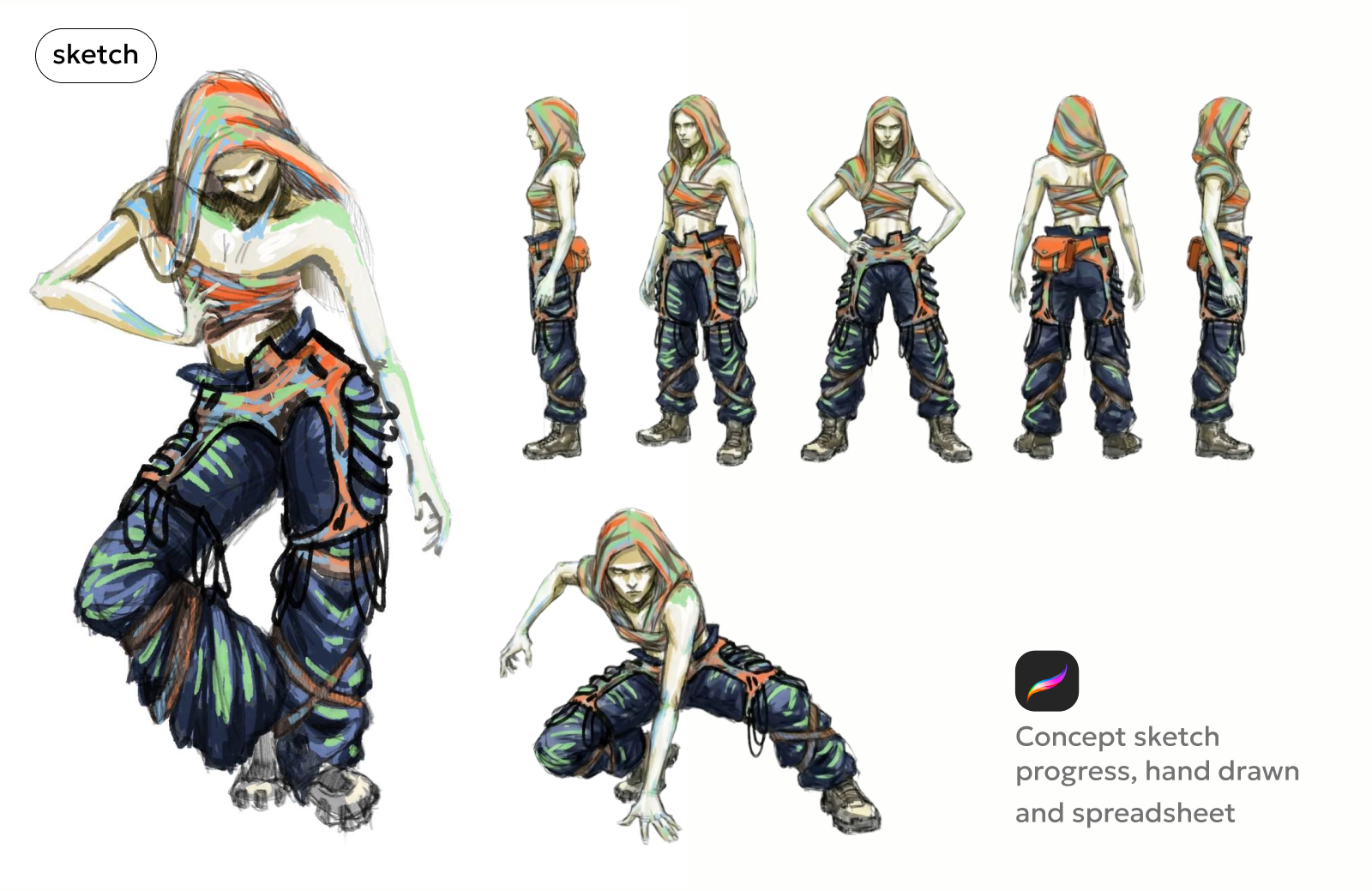 3d Character Prototype Design — Изображение №5 — Иллюстрация, 3D на Dprofile