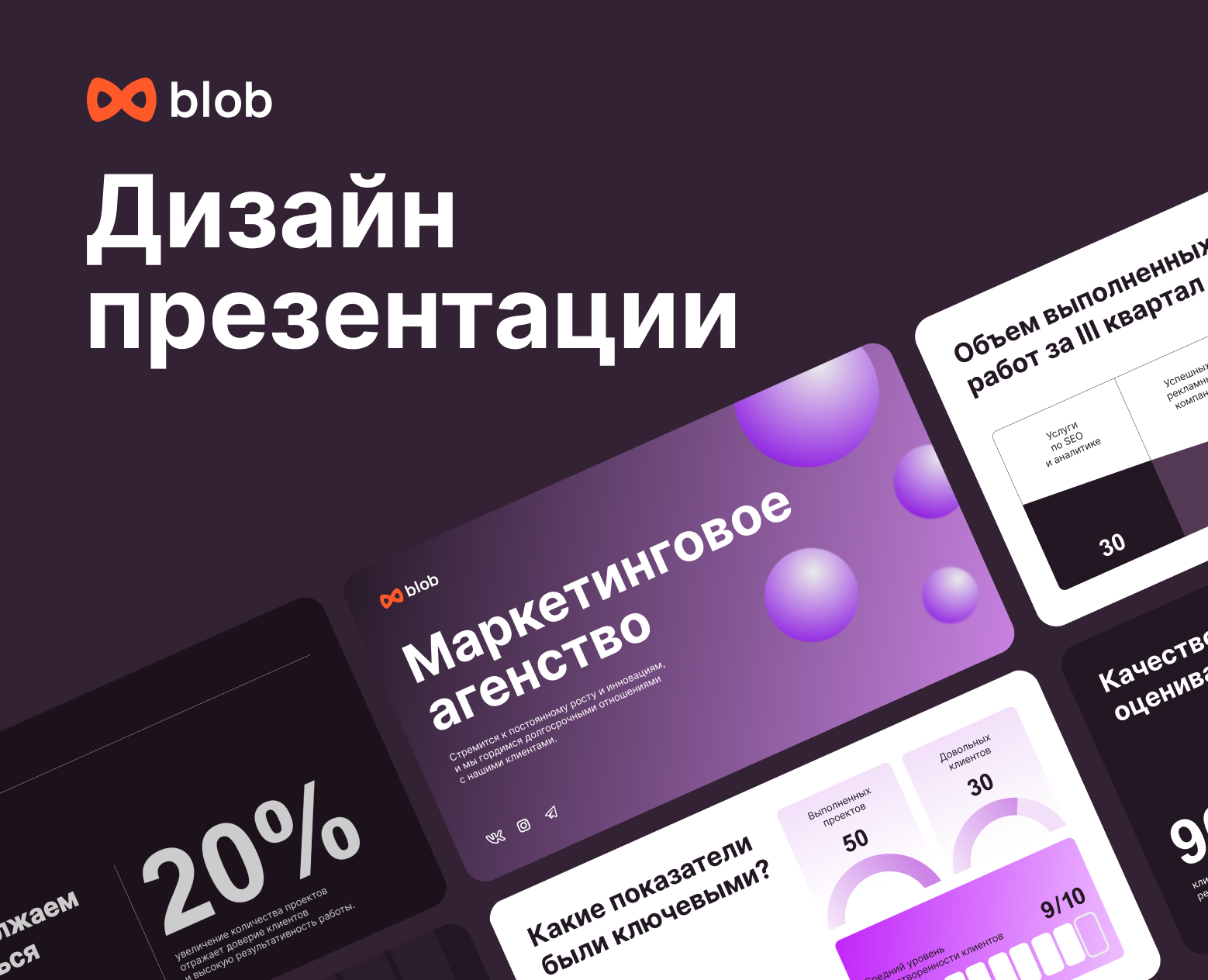 Дизайн презентации — Интерфейсы, Маркетинг на Dprofile