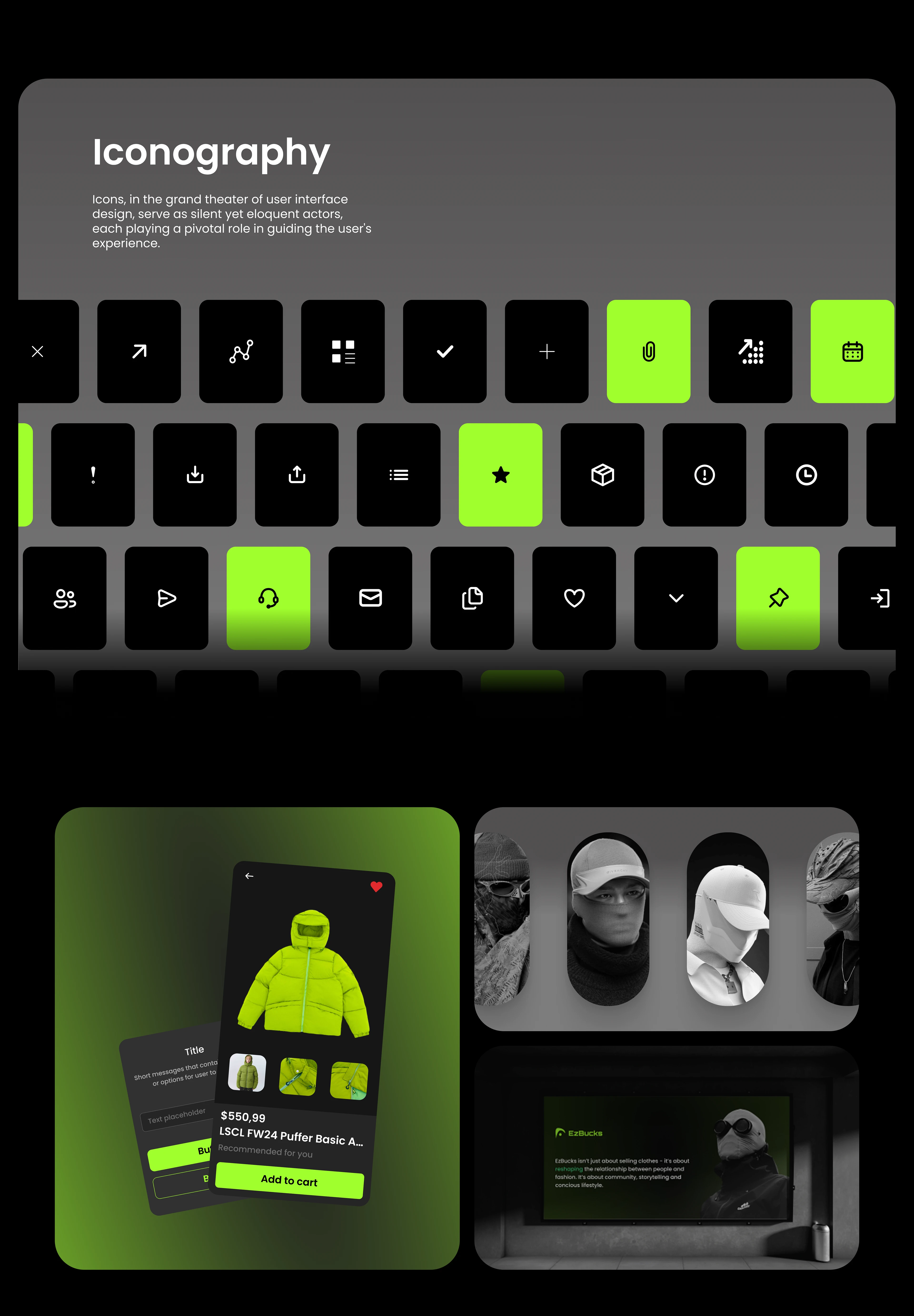 Design System | UI/UX Design | EzBucks Style Guide — Изображение №6 — Интерфейсы на Dprofile