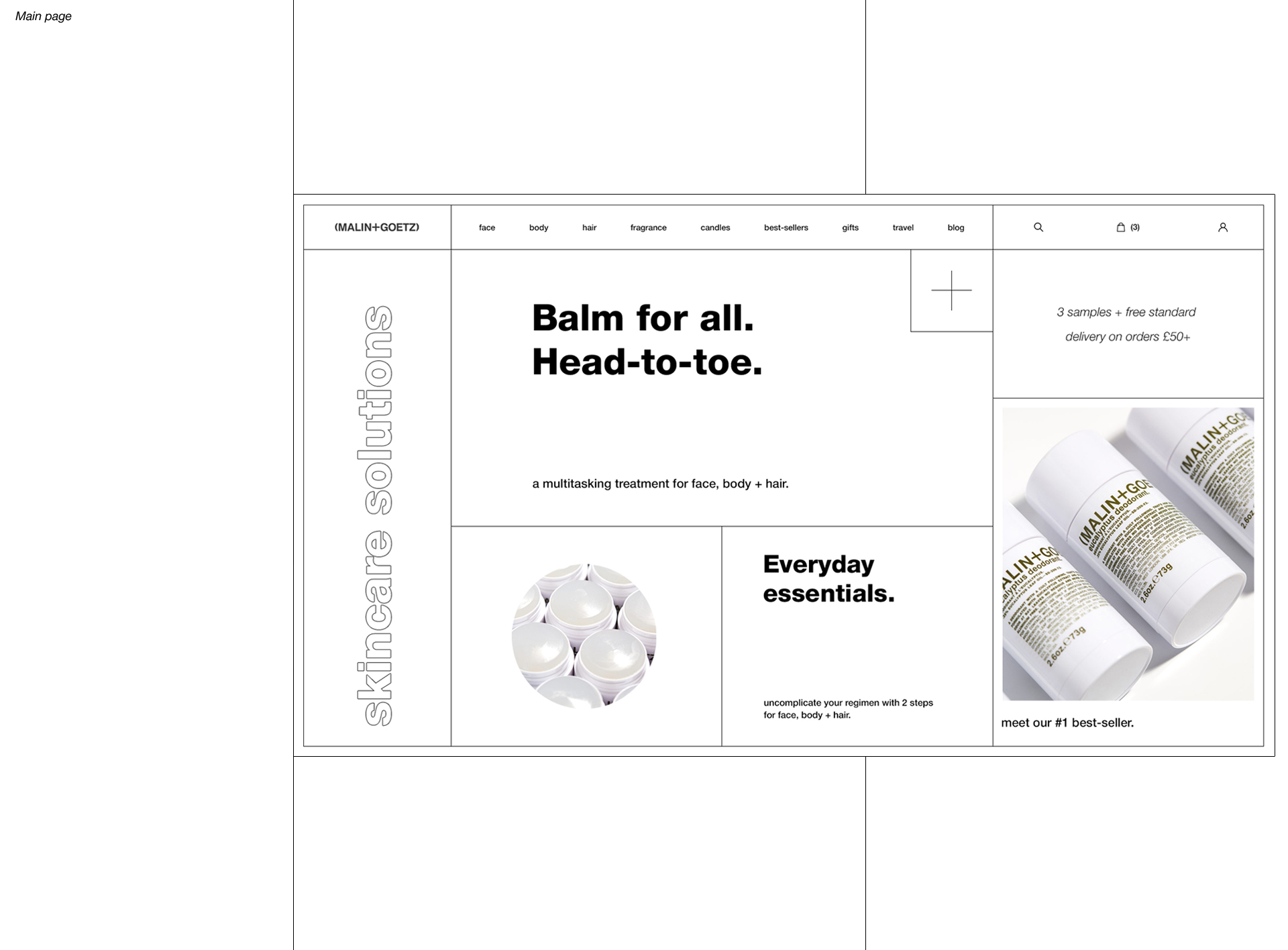 (MALIN+GOETZ) - Website redesign — Изображение №2 — Интерфейсы на Dprofile