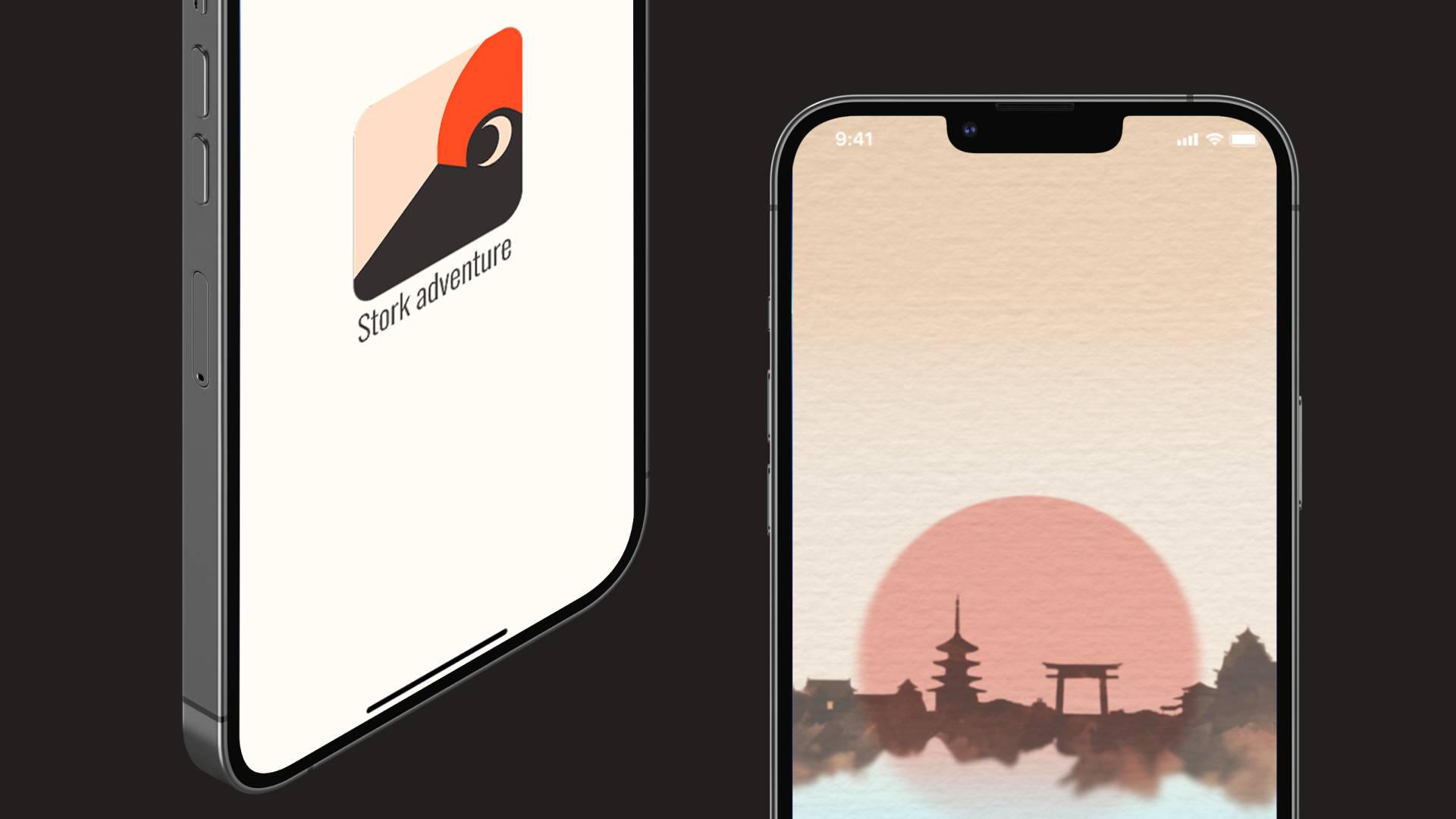 Проект: Мобильная игра «Stork adventure» — Изображение №2 — Интерфейсы, Брендинг на Dprofile