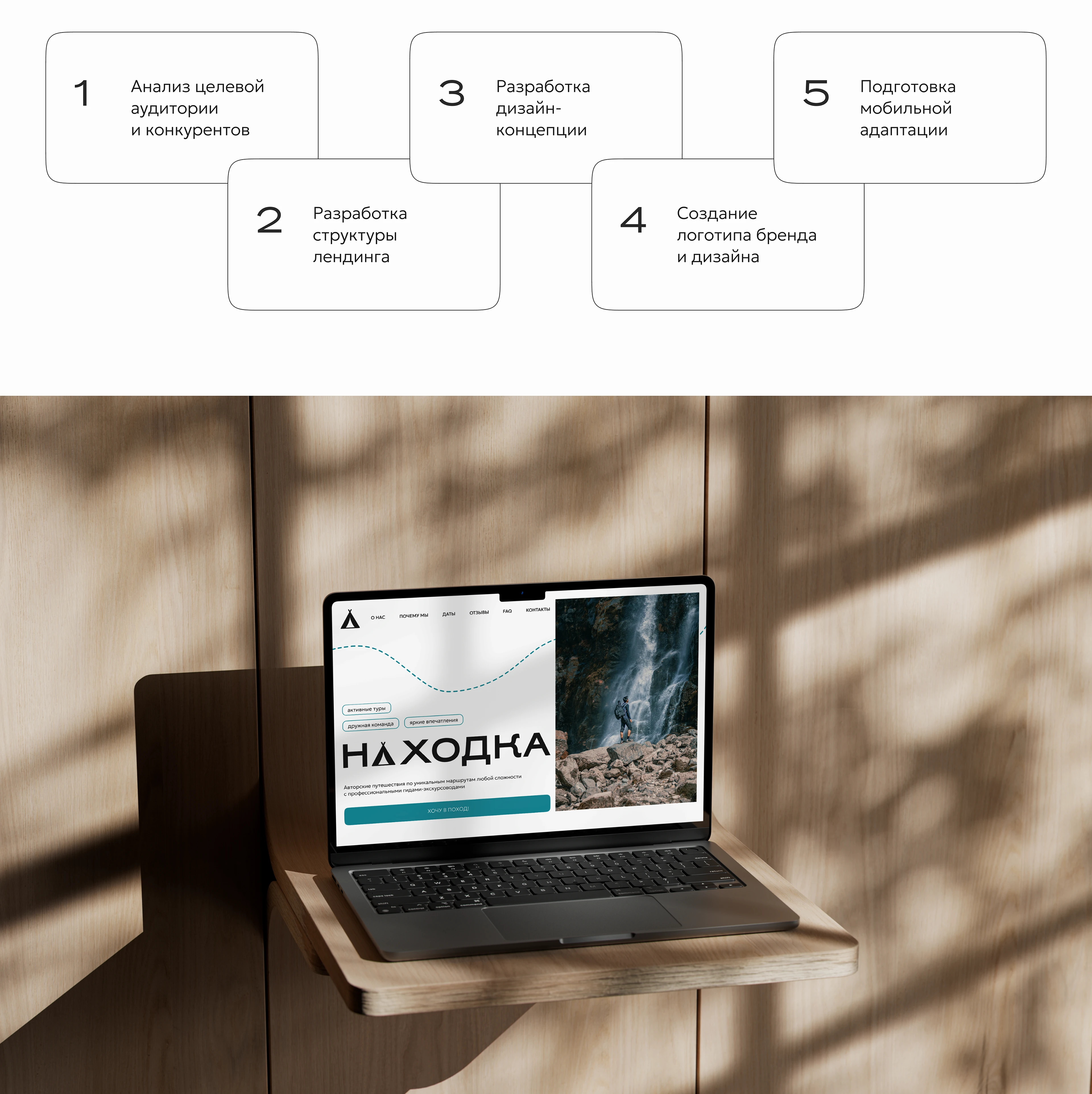 Nakhodka Travel / Landing Page — Изображение №2 — Интерфейсы на Dprofile