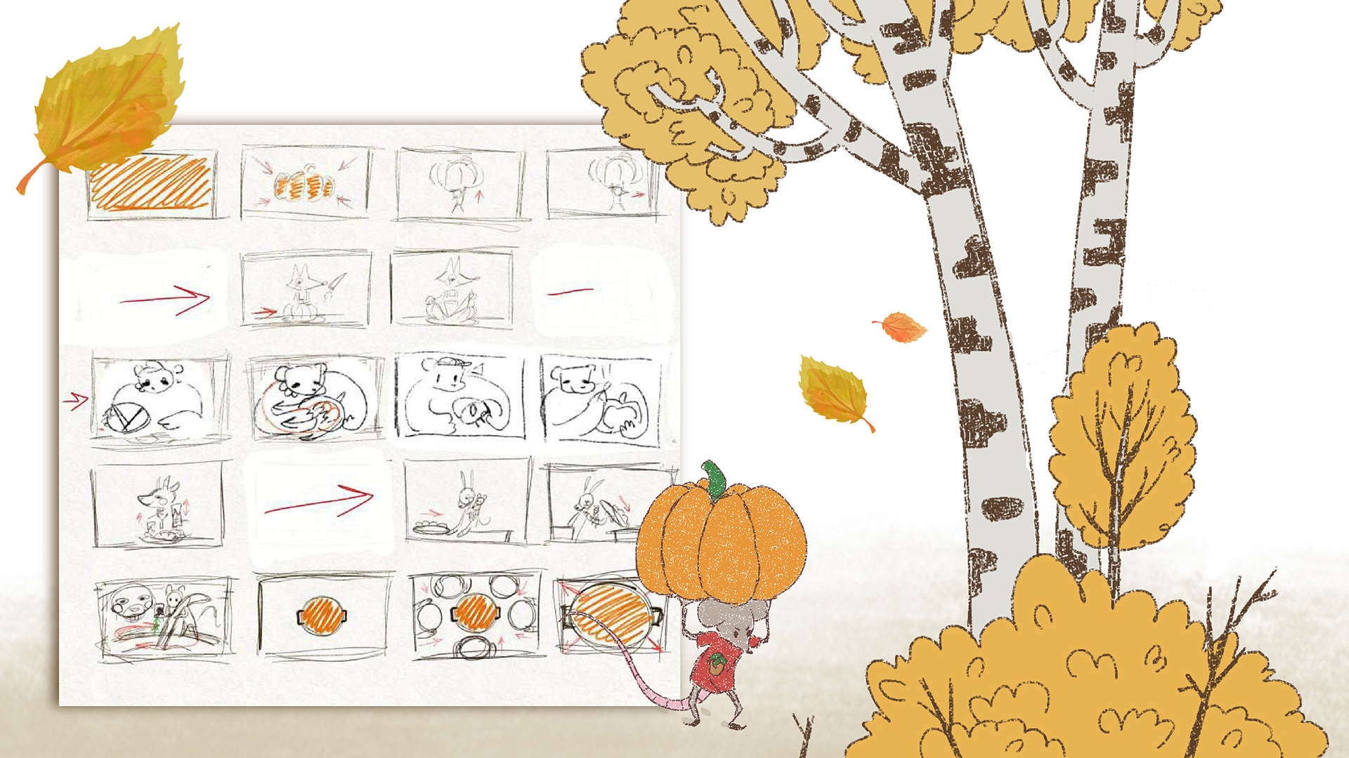 ЛЕСНАЯ КУХНЯ - анимационный ролик/анимация — Изображение №2 — Иллюстрация, Анимация на Dprofile