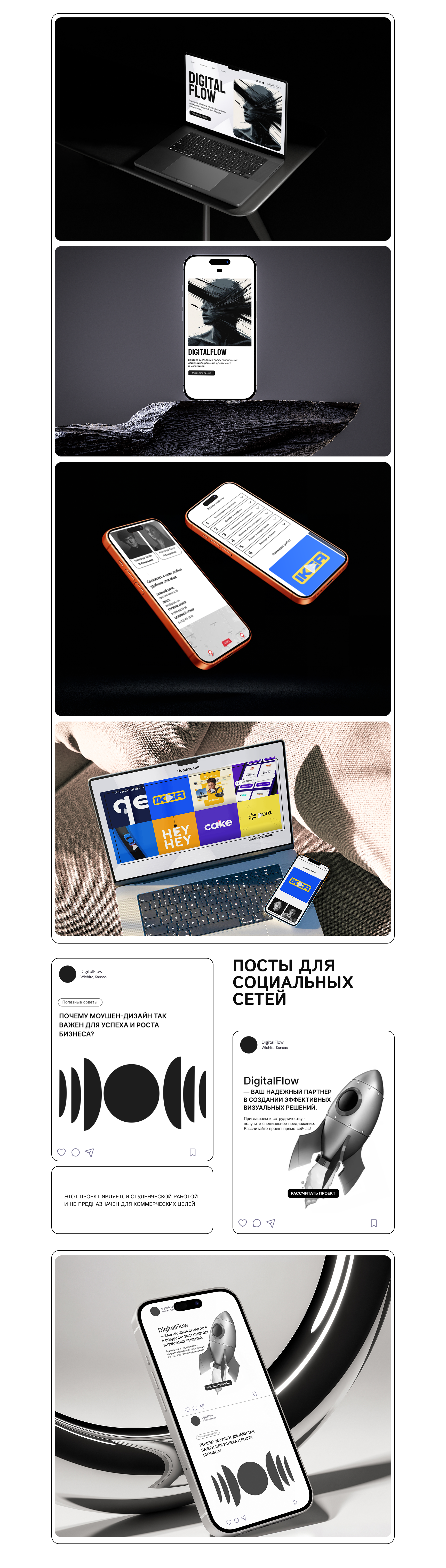 Разработка сайта для DIGITALFLOW — Изображение №4 — Интерфейсы на Dprofile