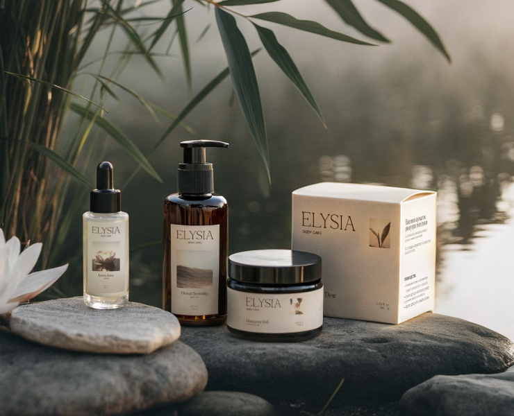 ELYSIA / лого & фирменный стиль на Dprofile