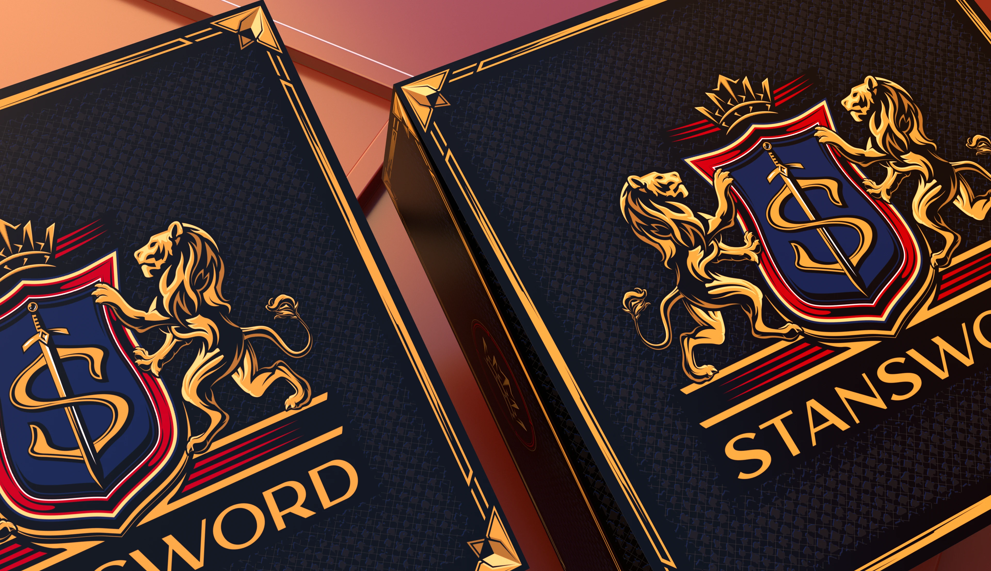 ЛОГОТИП + ДИЗ. УПАКОВКИ = STANSWORD - Бренд мужской одежды — Изображение №3 — Брендинг, 3D на Dprofile