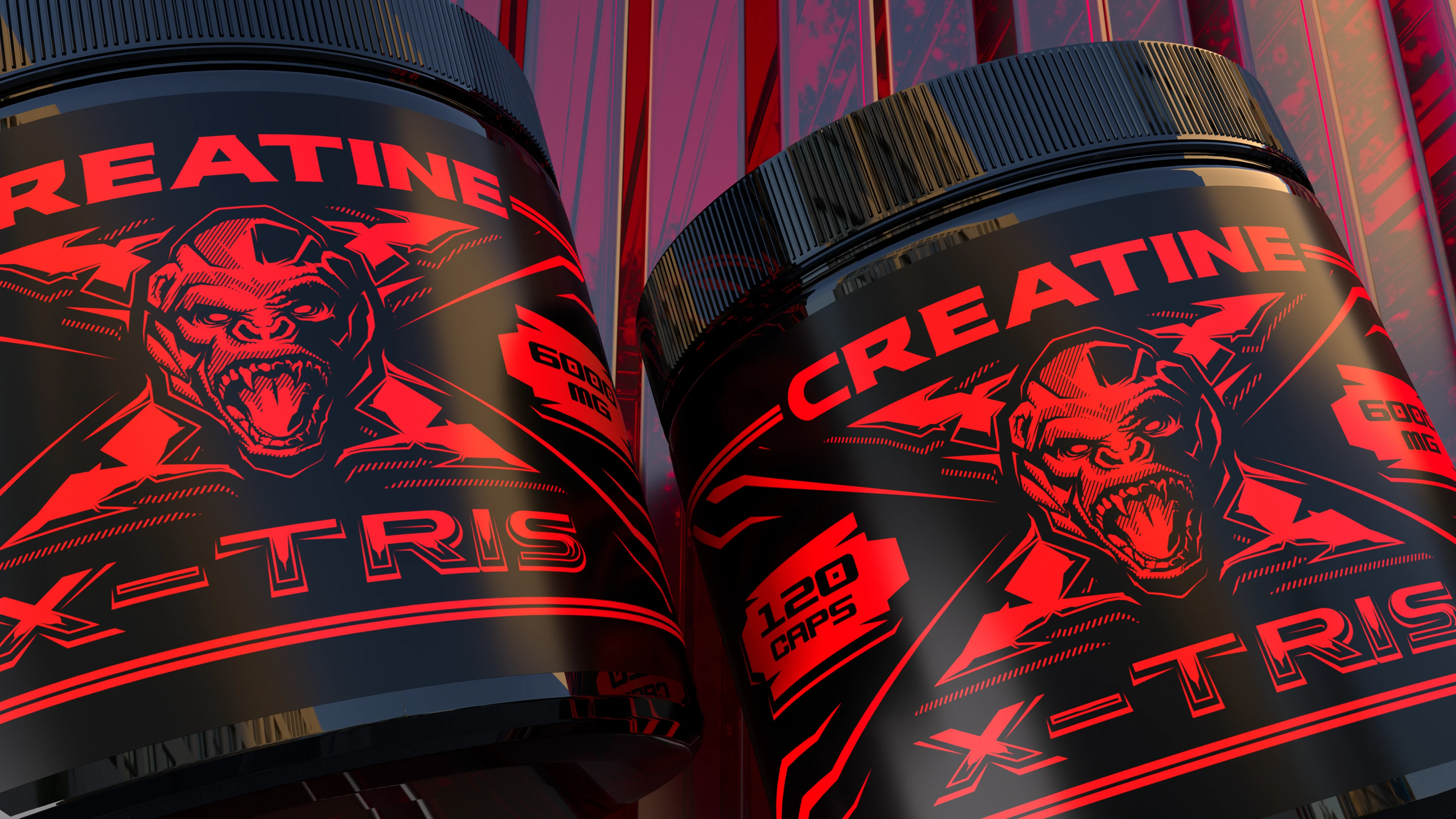 ЛОГОТИП + ДИЗ. УПАКОВКИ = X - TRIS - Спортивное питание — Изображение №3 — Брендинг, 3D на Dprofile