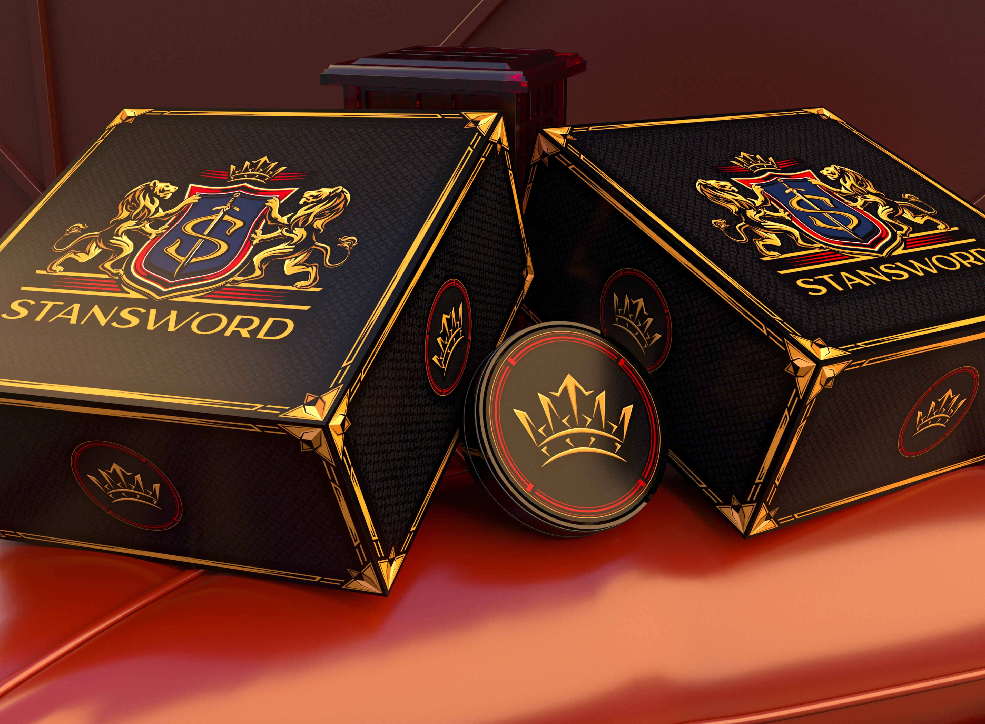 ЛОГОТИП + ДИЗ. УПАКОВКИ = STANSWORD - Бренд мужской одежды — Изображение №5 — Брендинг, 3D на Dprofile