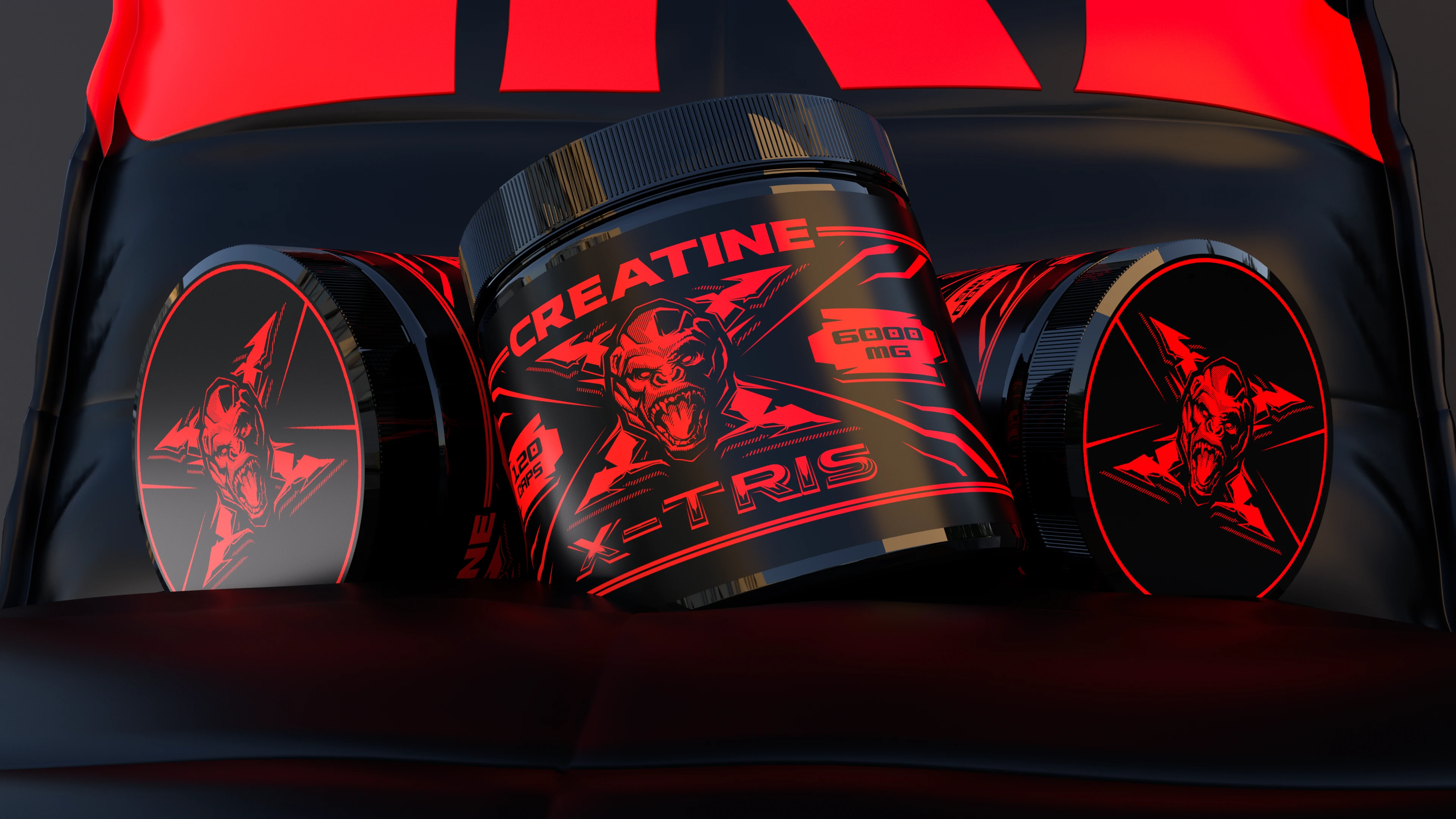 ЛОГОТИП + ДИЗ. УПАКОВКИ = X - TRIS - Спортивное питание — Изображение №1 — Брендинг, 3D на Dprofile