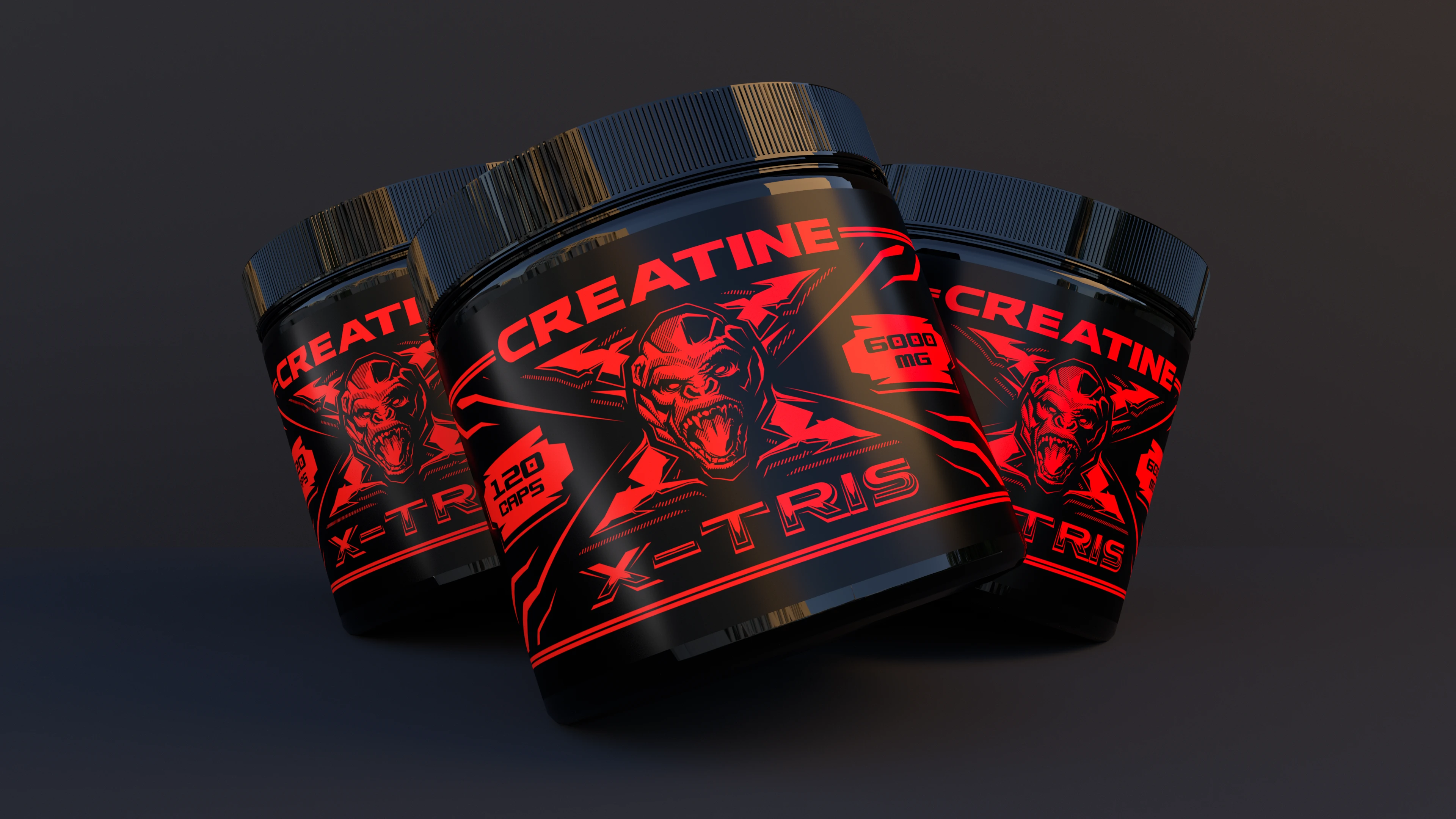 ЛОГОТИП + ДИЗ. УПАКОВКИ = X - TRIS - Спортивное питание — Изображение №2 — Брендинг, 3D на Dprofile