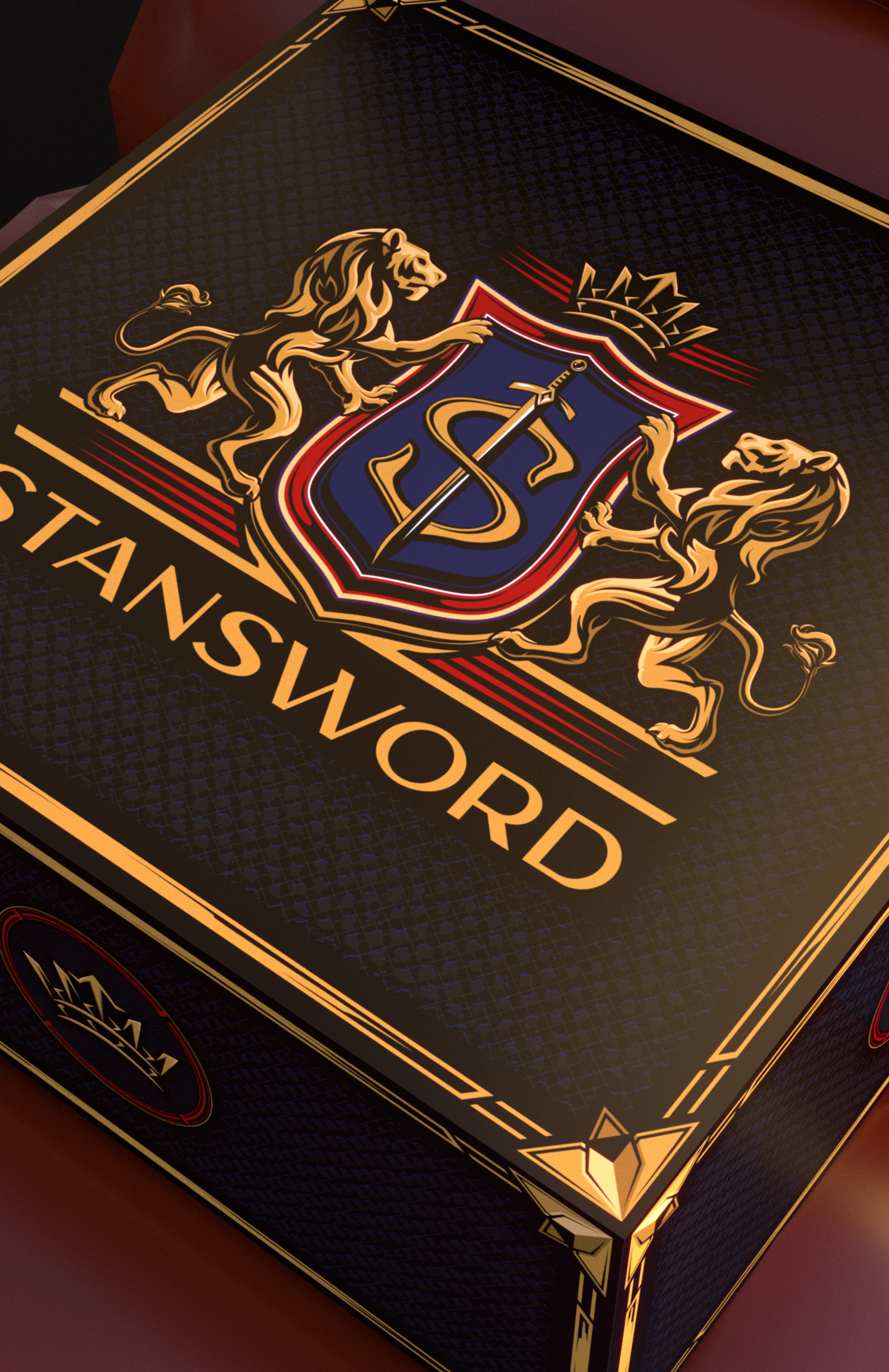 ЛОГОТИП + ДИЗ. УПАКОВКИ = STANSWORD - Бренд мужской одежды — Изображение №4 — Брендинг, 3D на Dprofile