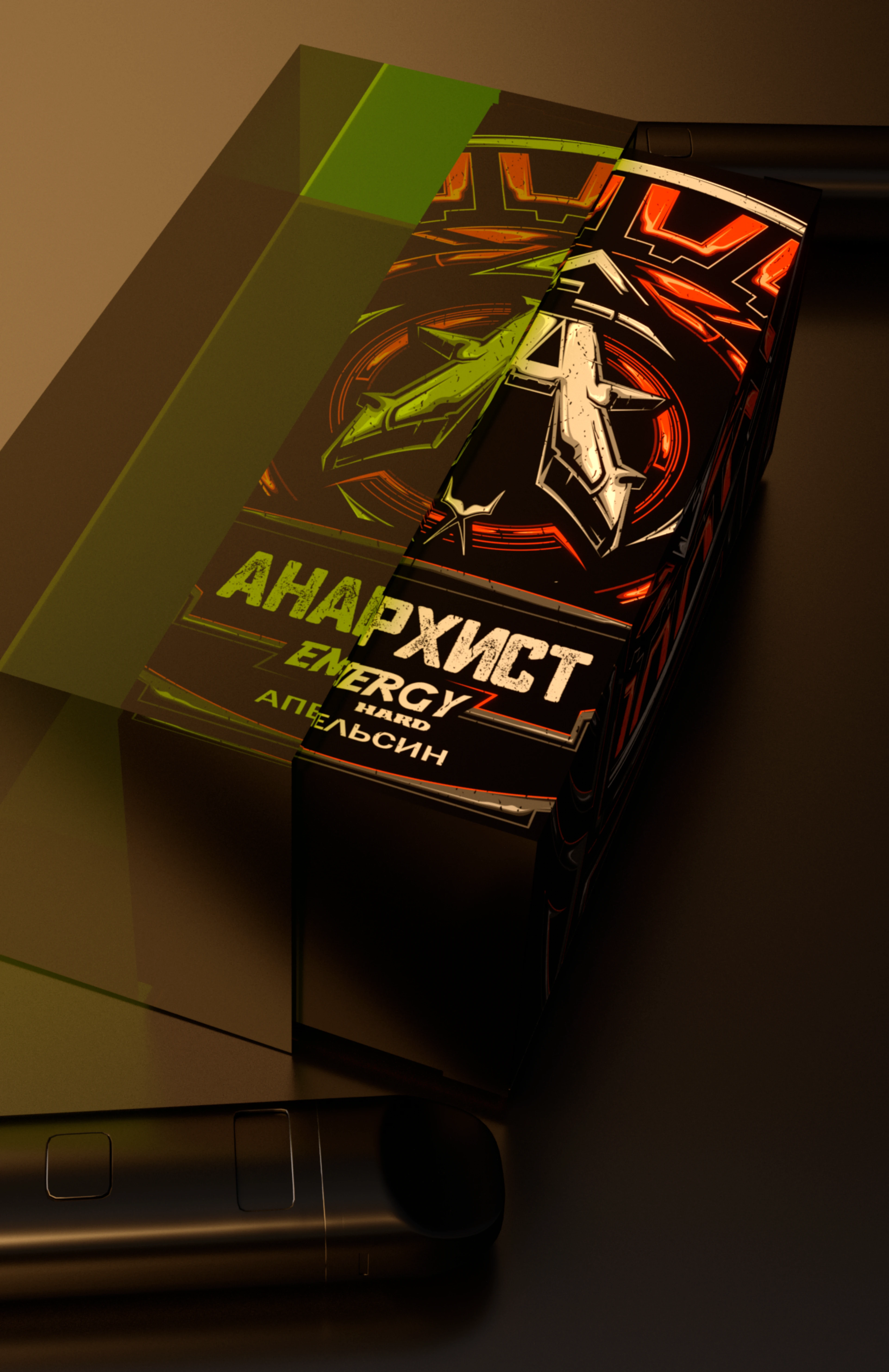 ЛОГОТИП + ДИЗ. УПАКОВКИ = АНАРХИСТ - Жидкость для вейпов — Изображение №12 — Брендинг, 3D на Dprofile