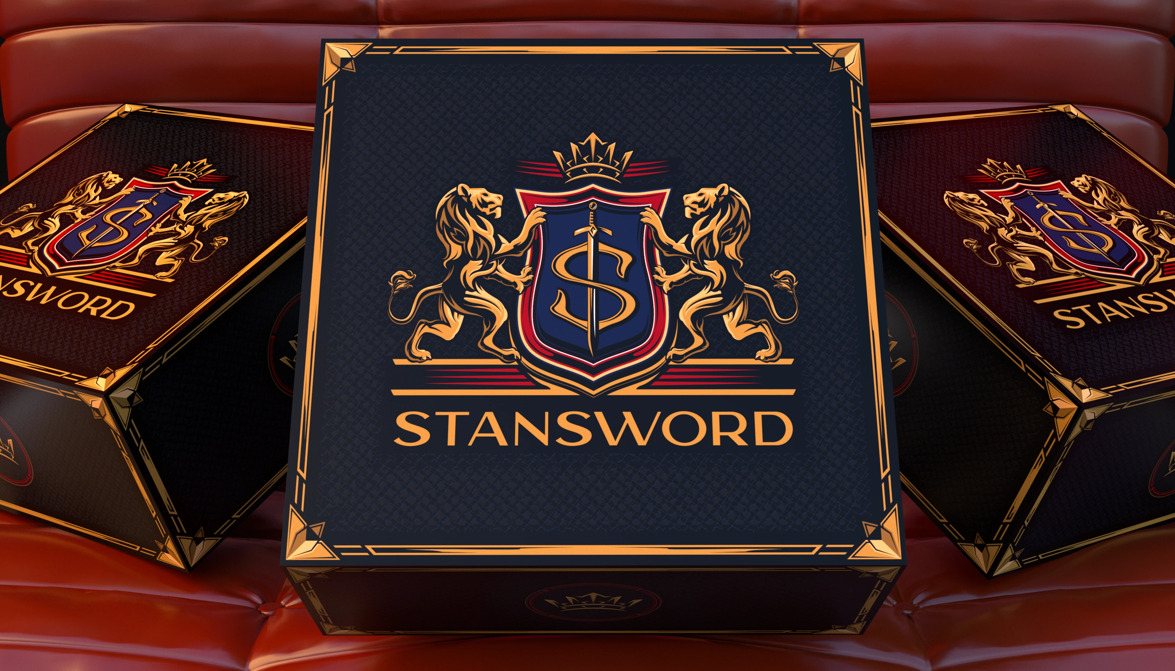 ЛОГОТИП + ДИЗ. УПАКОВКИ = STANSWORD - Бренд мужской одежды — Изображение №9 — Брендинг, 3D на Dprofile