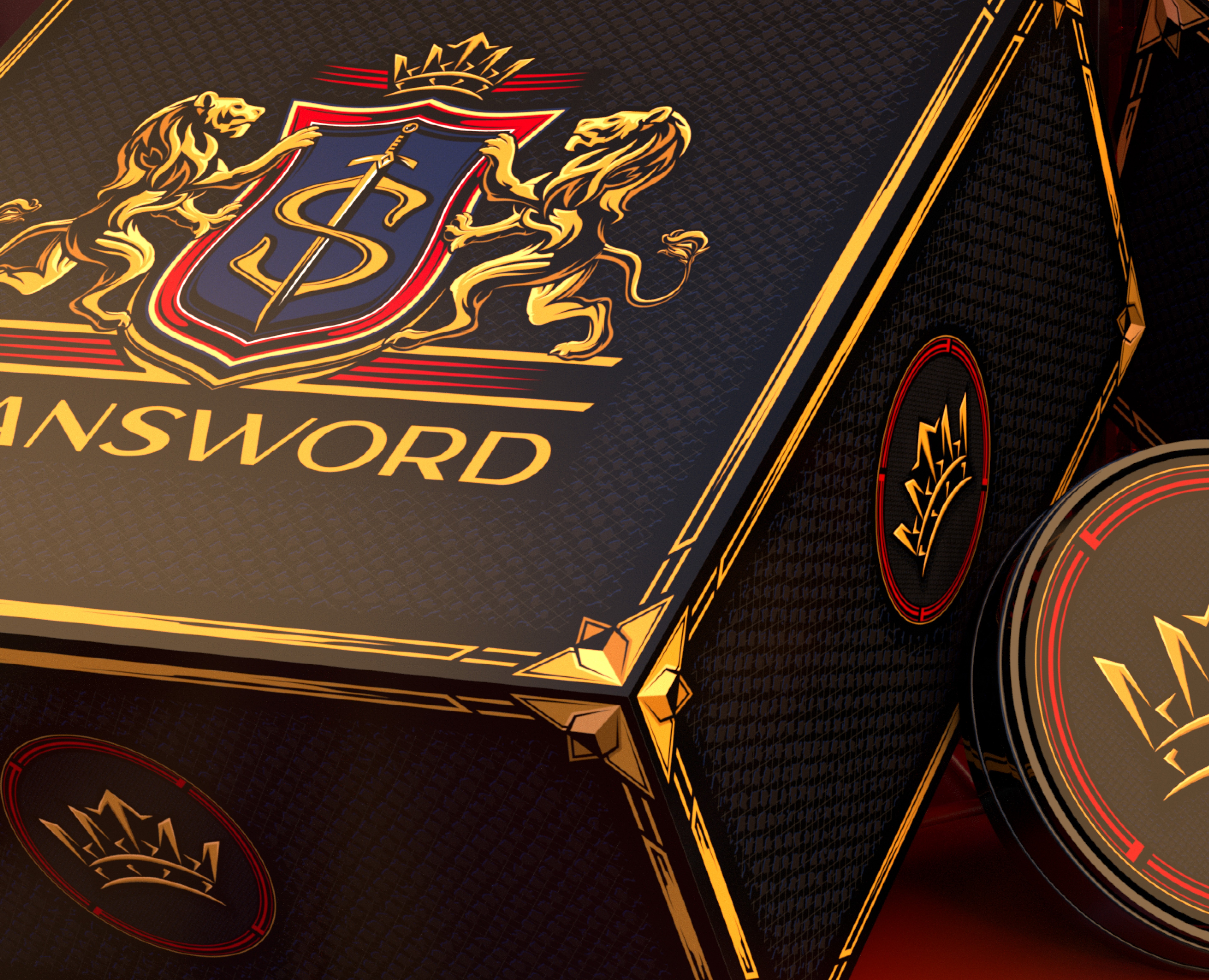 ЛОГОТИП + ДИЗ. УПАКОВКИ = STANSWORD - Бренд мужской одежды — Брендинг, 3D на Dprofile