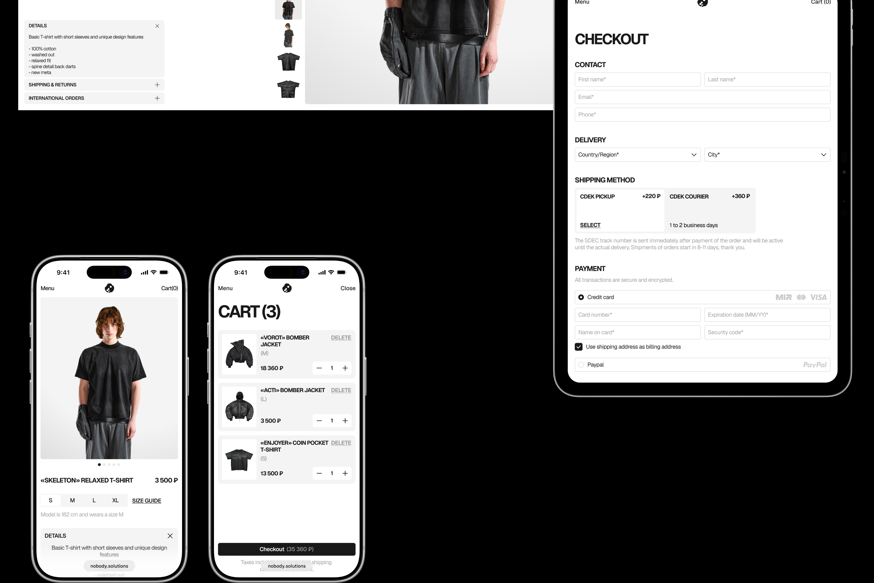 .Solutions CONCEPT Web-design — Изображение №9 — Интерфейсы, Графика на Dprofile