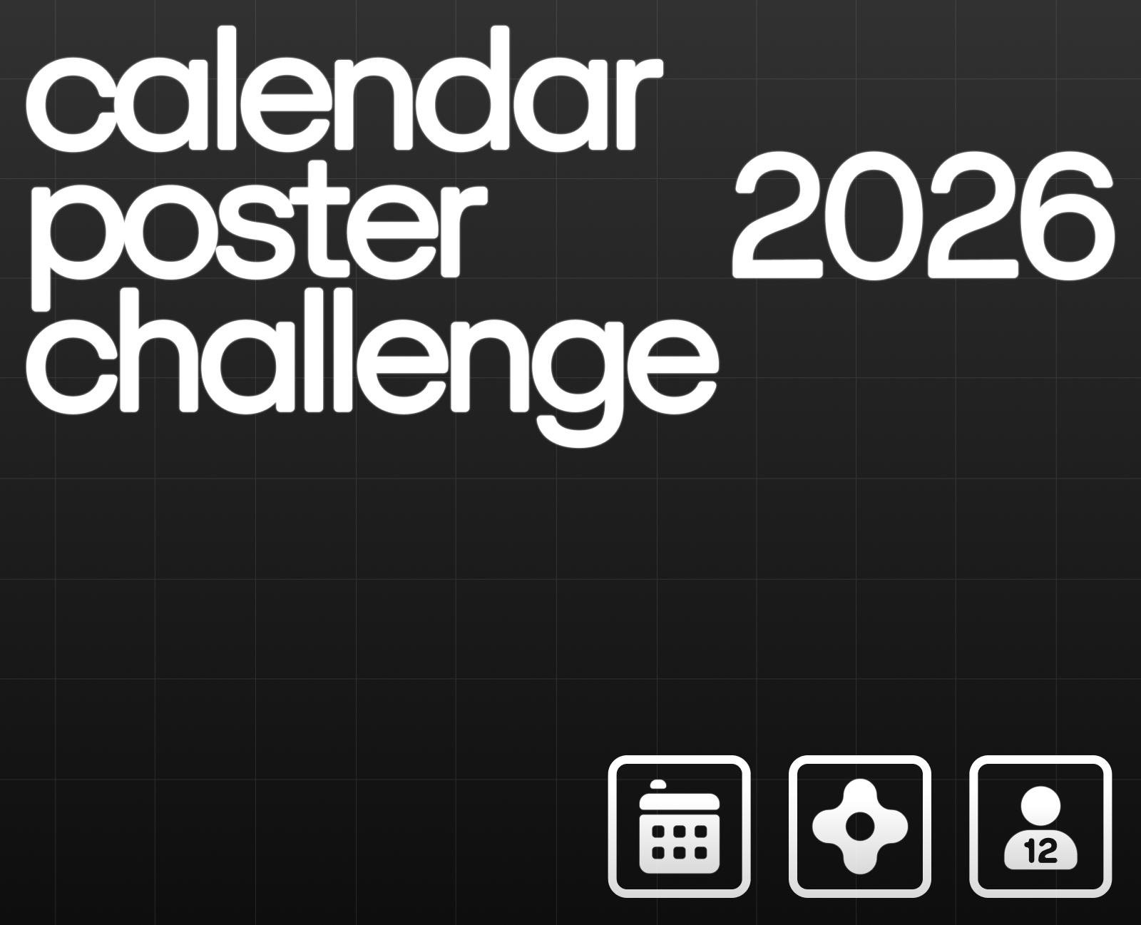 CALENDAR POSTER CHALLENGE 2026 на Dprofile