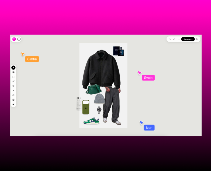 IZZZY AI Capsule — Интерфейсы на Dprofile