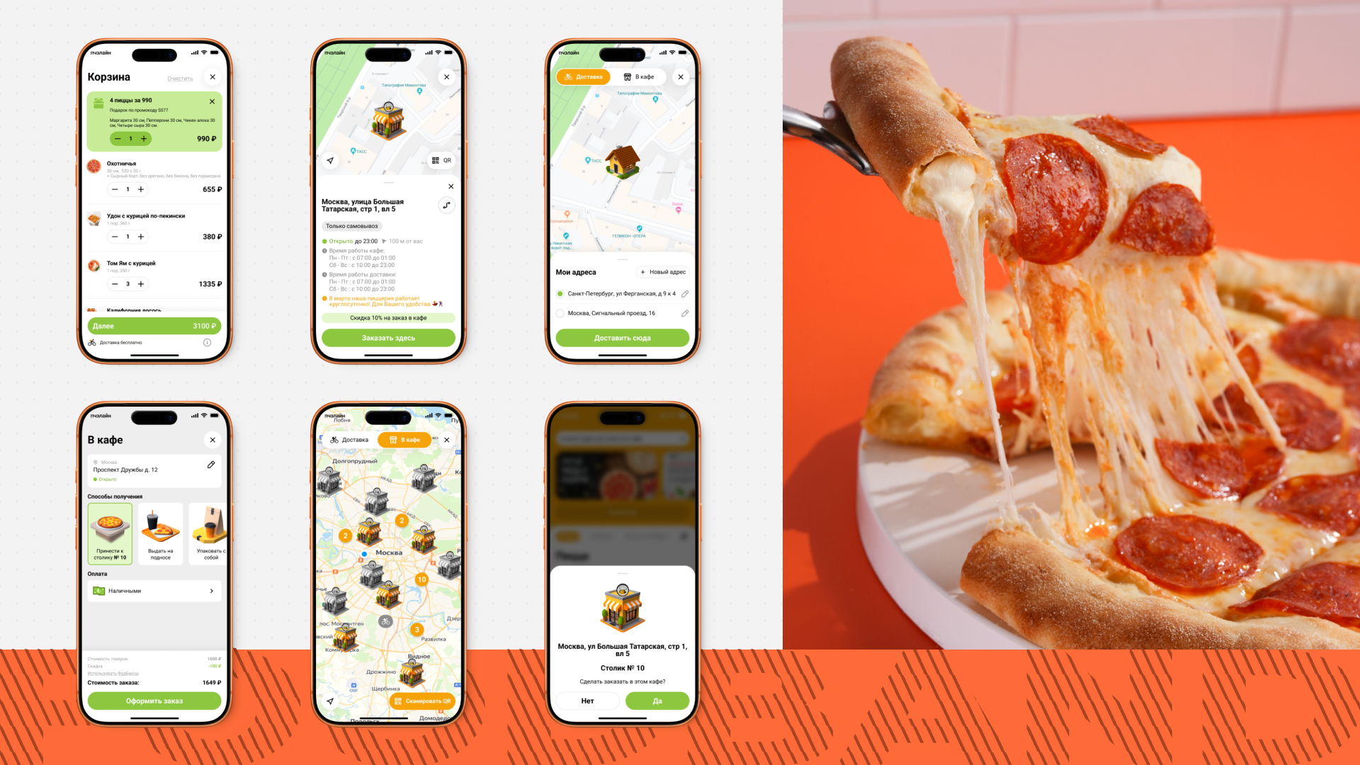 UX-UI FoodBand iOS приложение — Изображение №5 — Интерфейсы, Брендинг на Dprofile