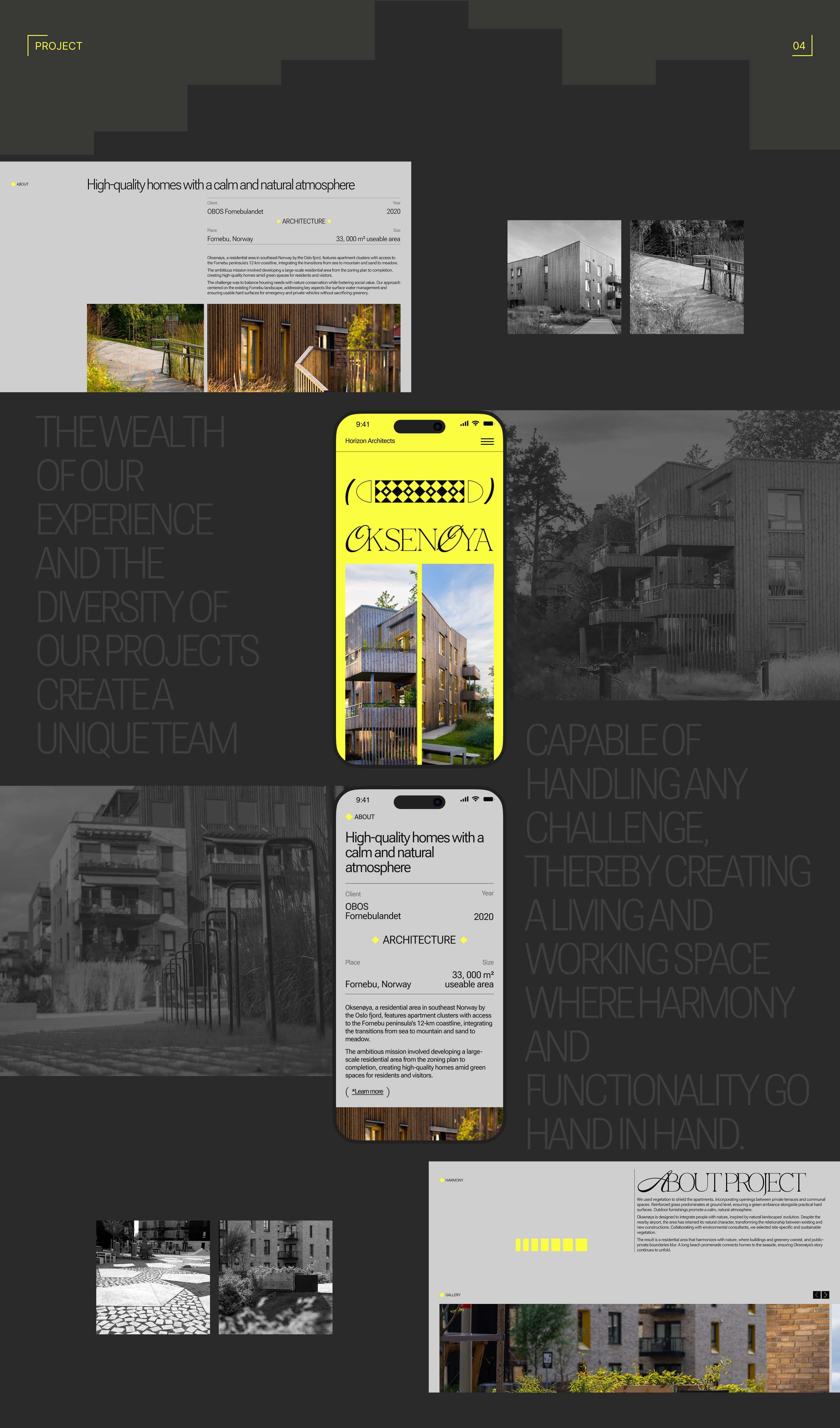 Архитектурное бюро "Horizon Architects" — Изображение №7 — Интерфейсы на Dprofile