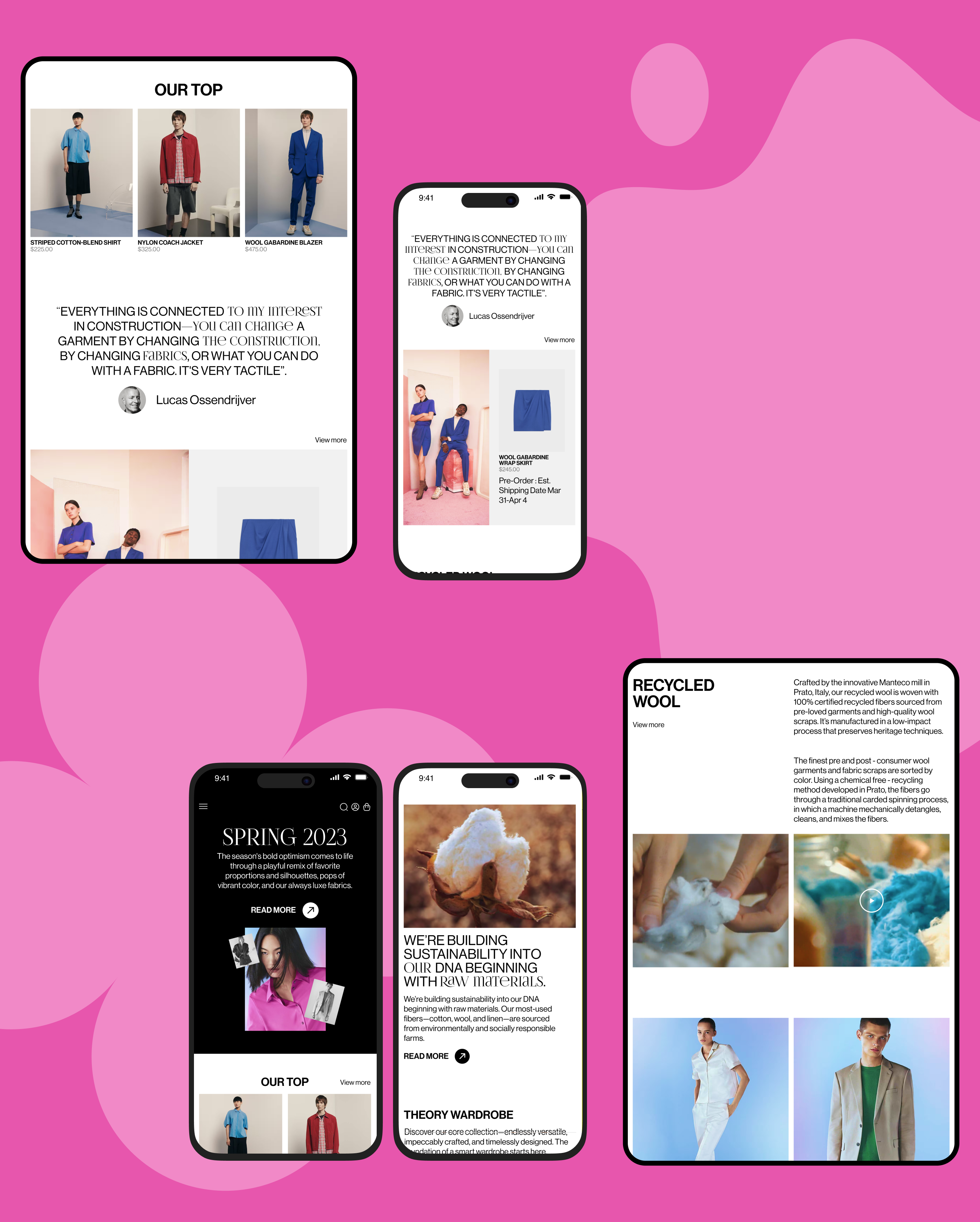 Theory | E - commerce — Изображение №4 — Интерфейсы на Dprofile