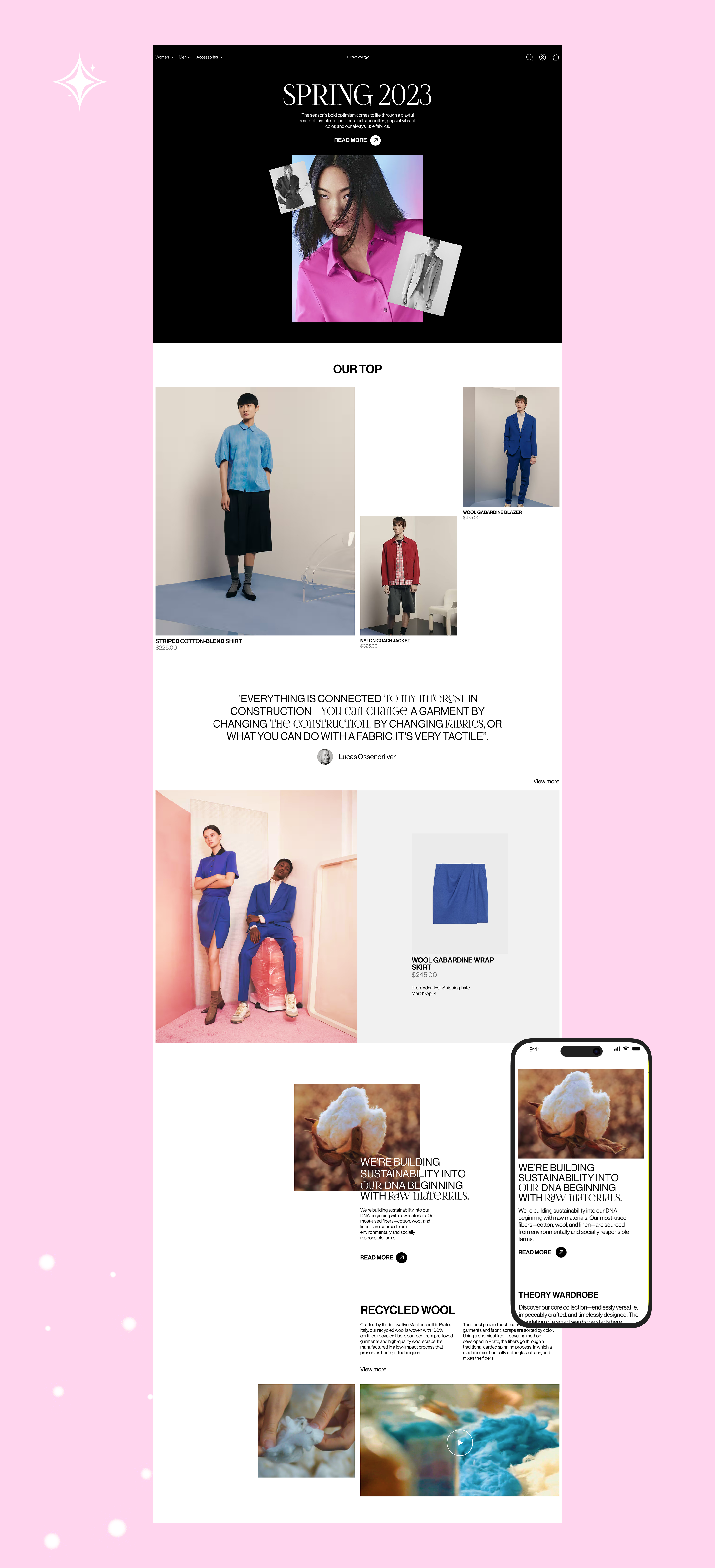 Theory | E - commerce — Изображение №3 — Интерфейсы на Dprofile